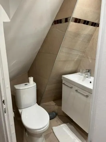 Toilet in Hotel Luna Park