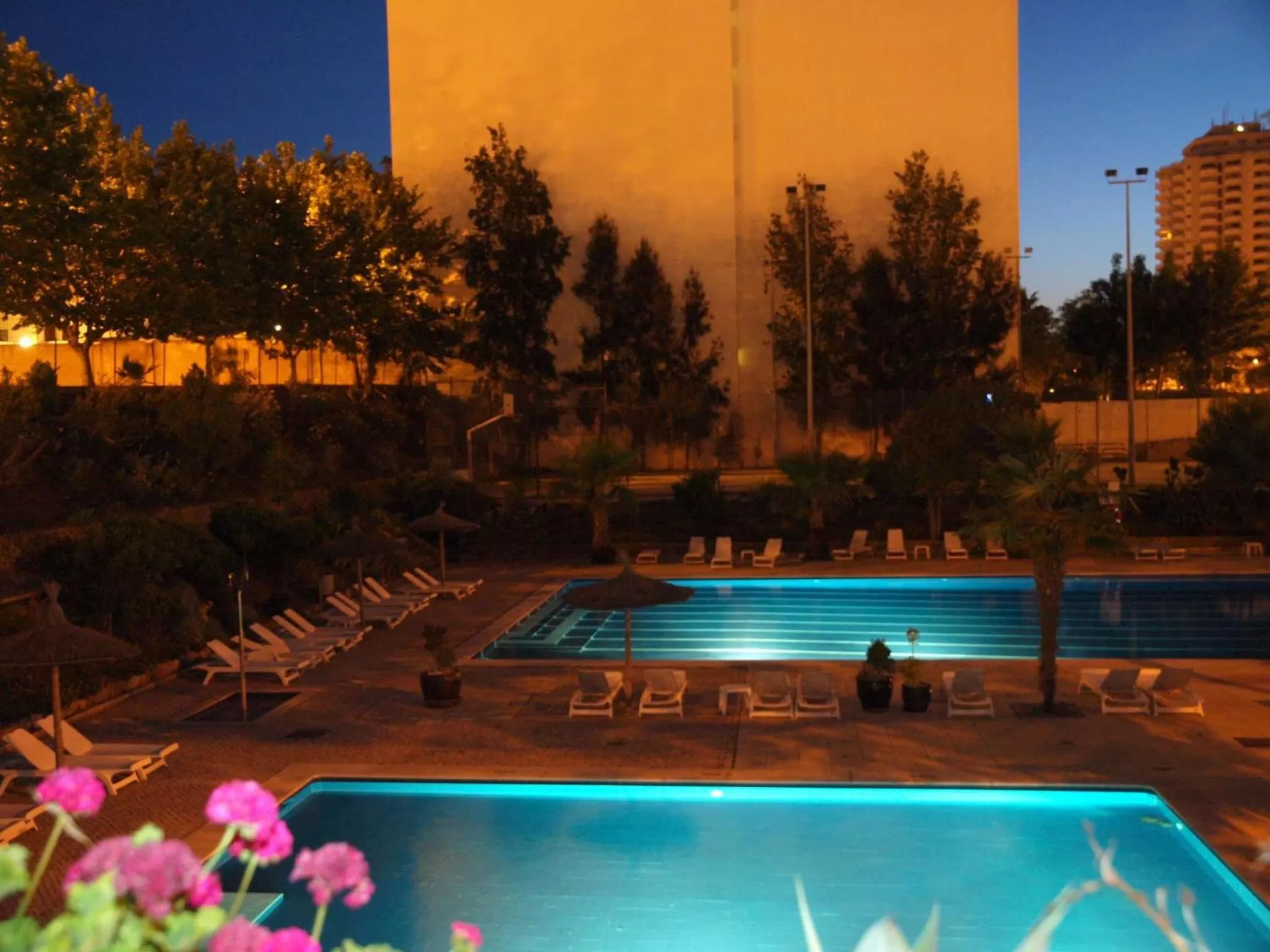 Swimming pool in Apartamentos Jardins da Rocha