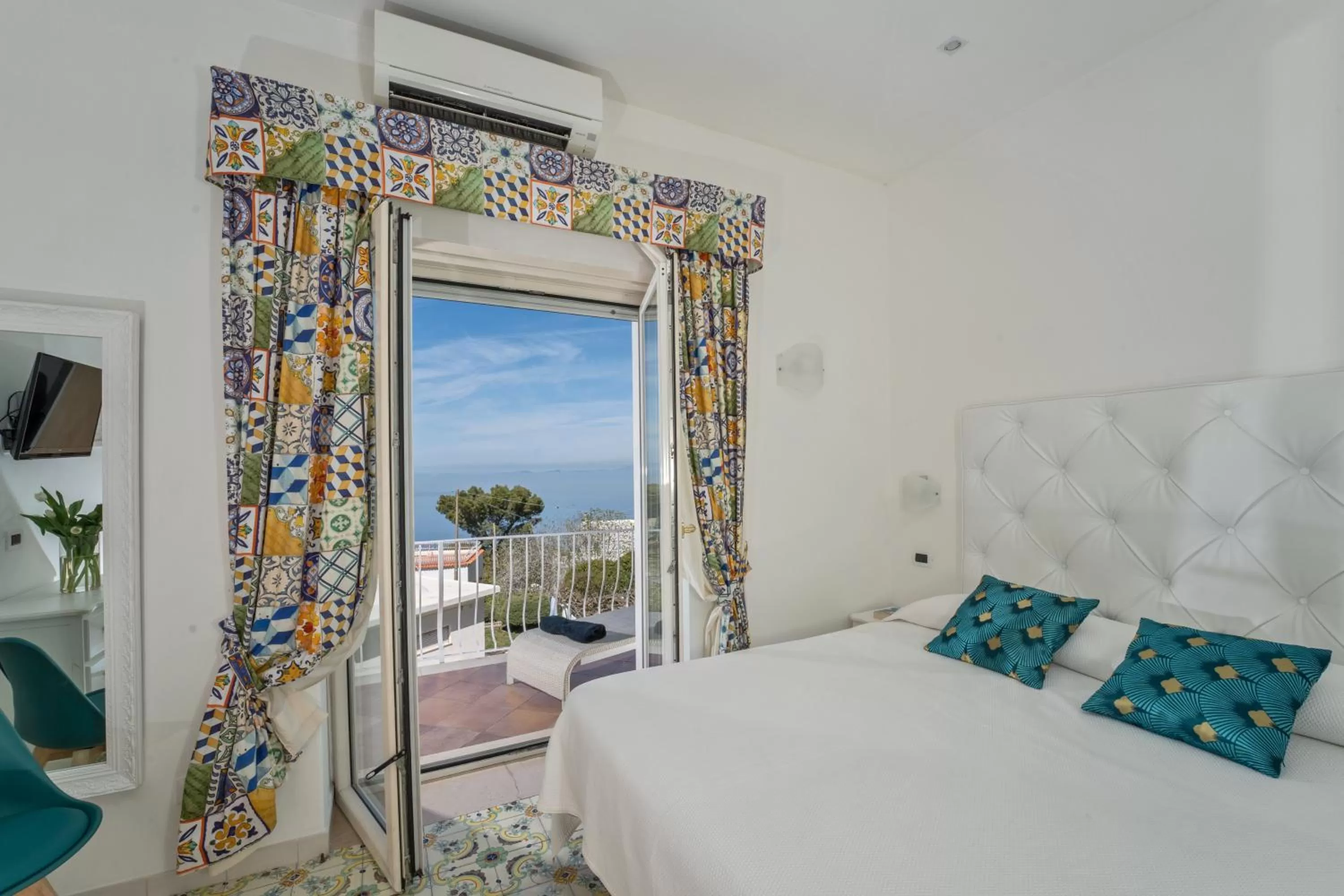 Sea view, Bed in B&B Il Sogno