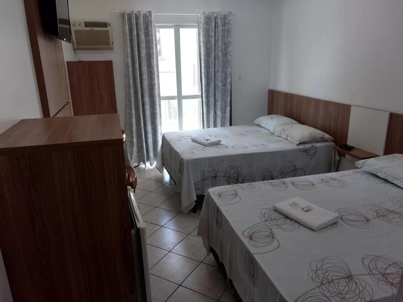 Bed in Pousada Terra do Sol