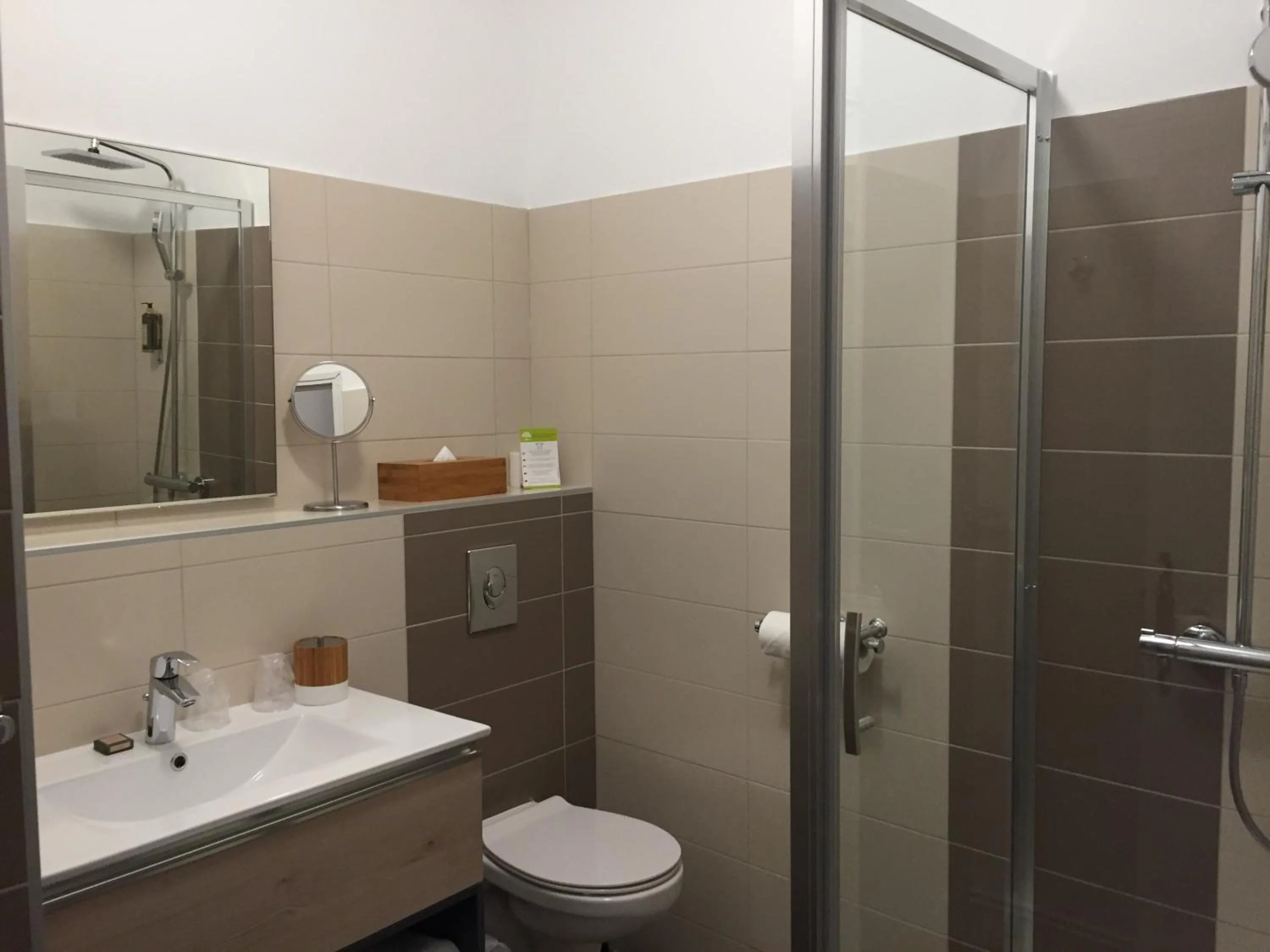 Shower in Hotel Du Pont Vieux