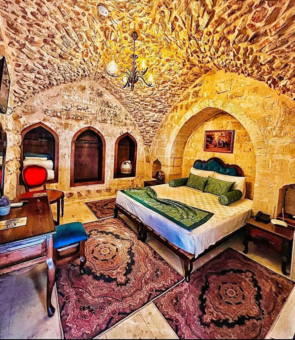 Bed in Fairouz Konak Otel