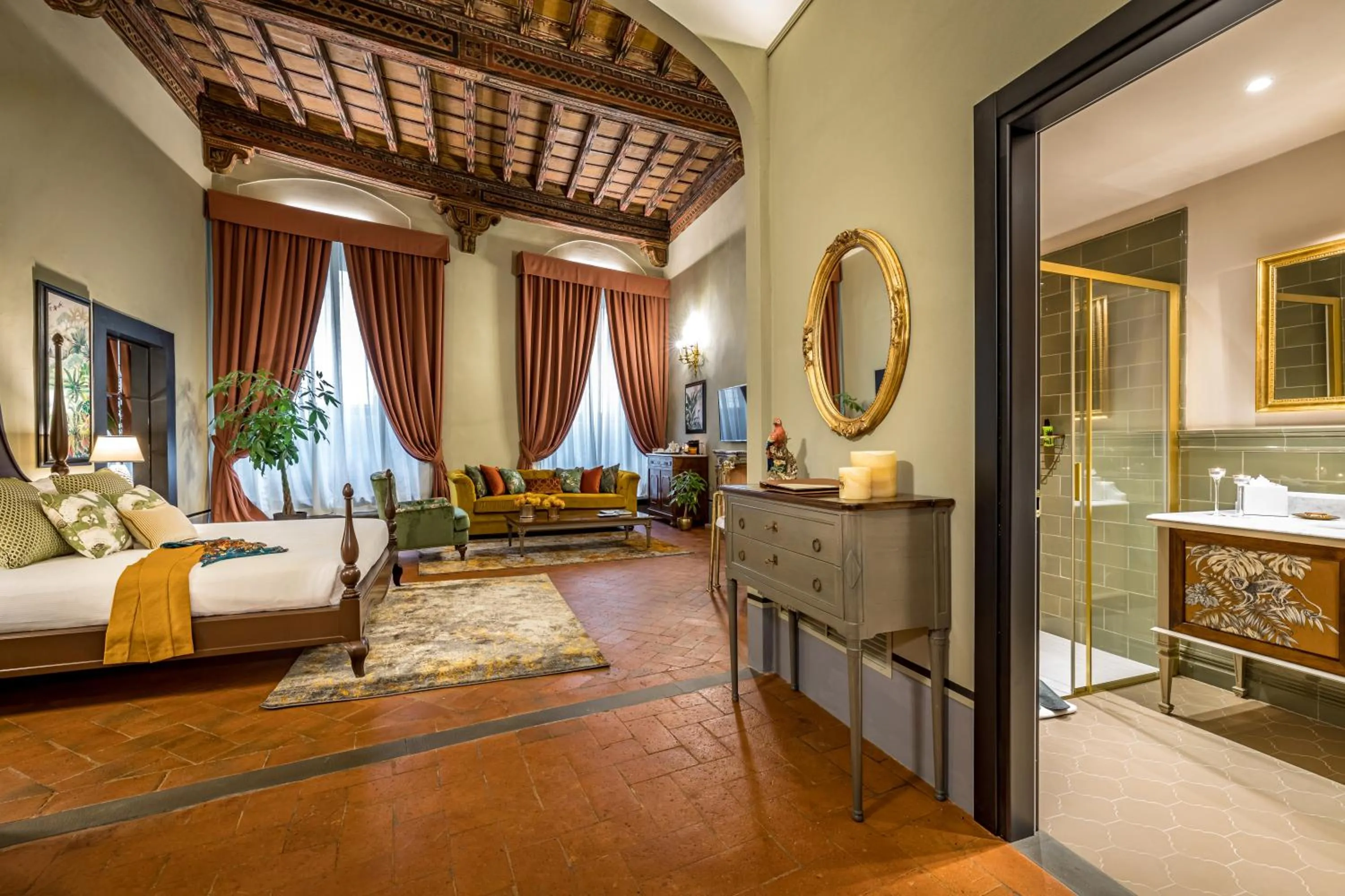 Photo of the whole room, Bed in Palazzo Bianca Cappello Residenza d'Epoca