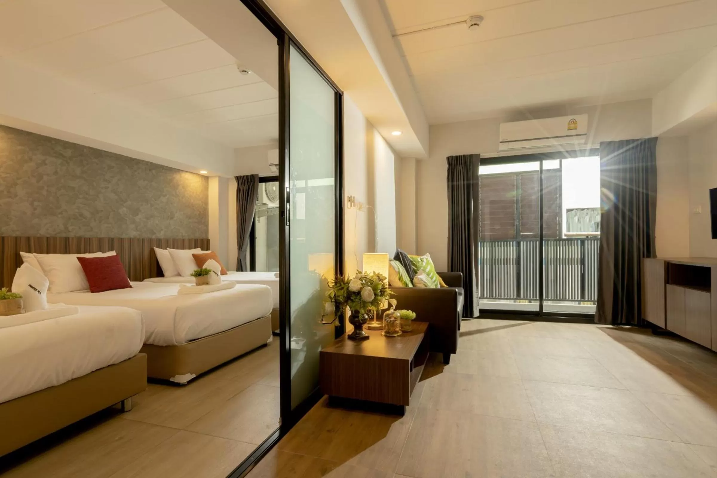 Bed in The Home Hotel SHA