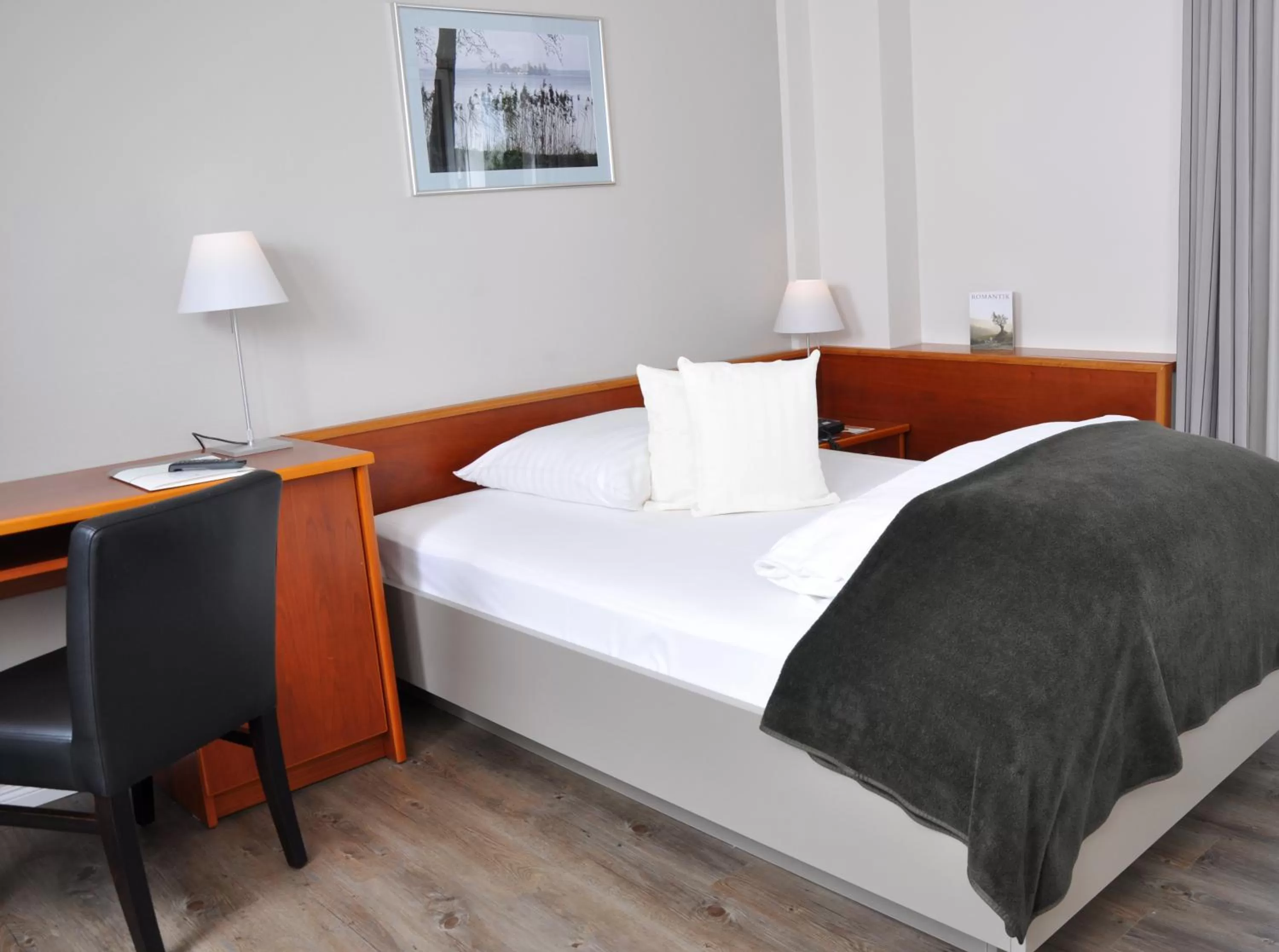 Bed in Romantik Hotel Schmiedegasthaus Gehrke