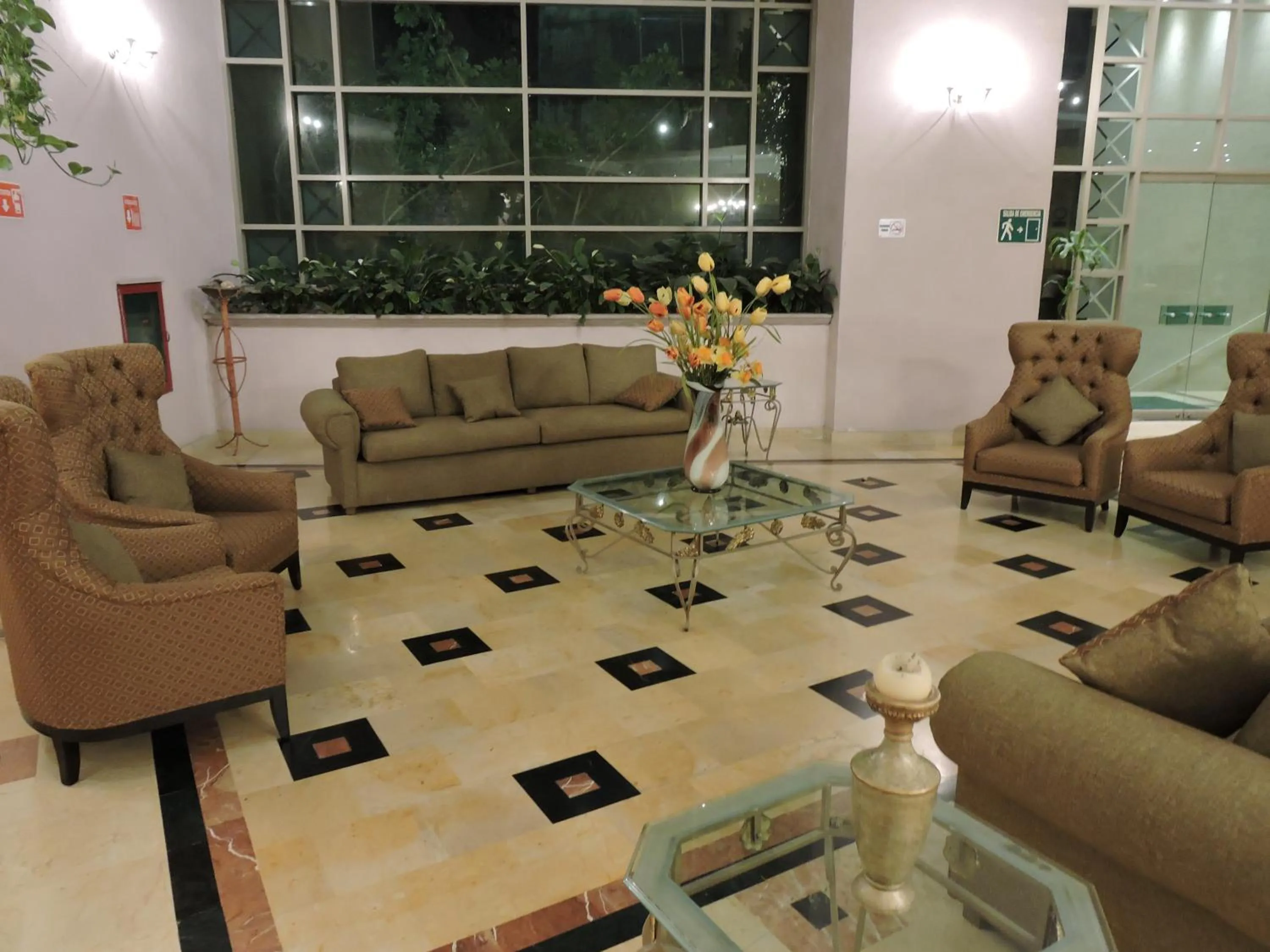 Lobby or reception in Hotel Quinta Cesar