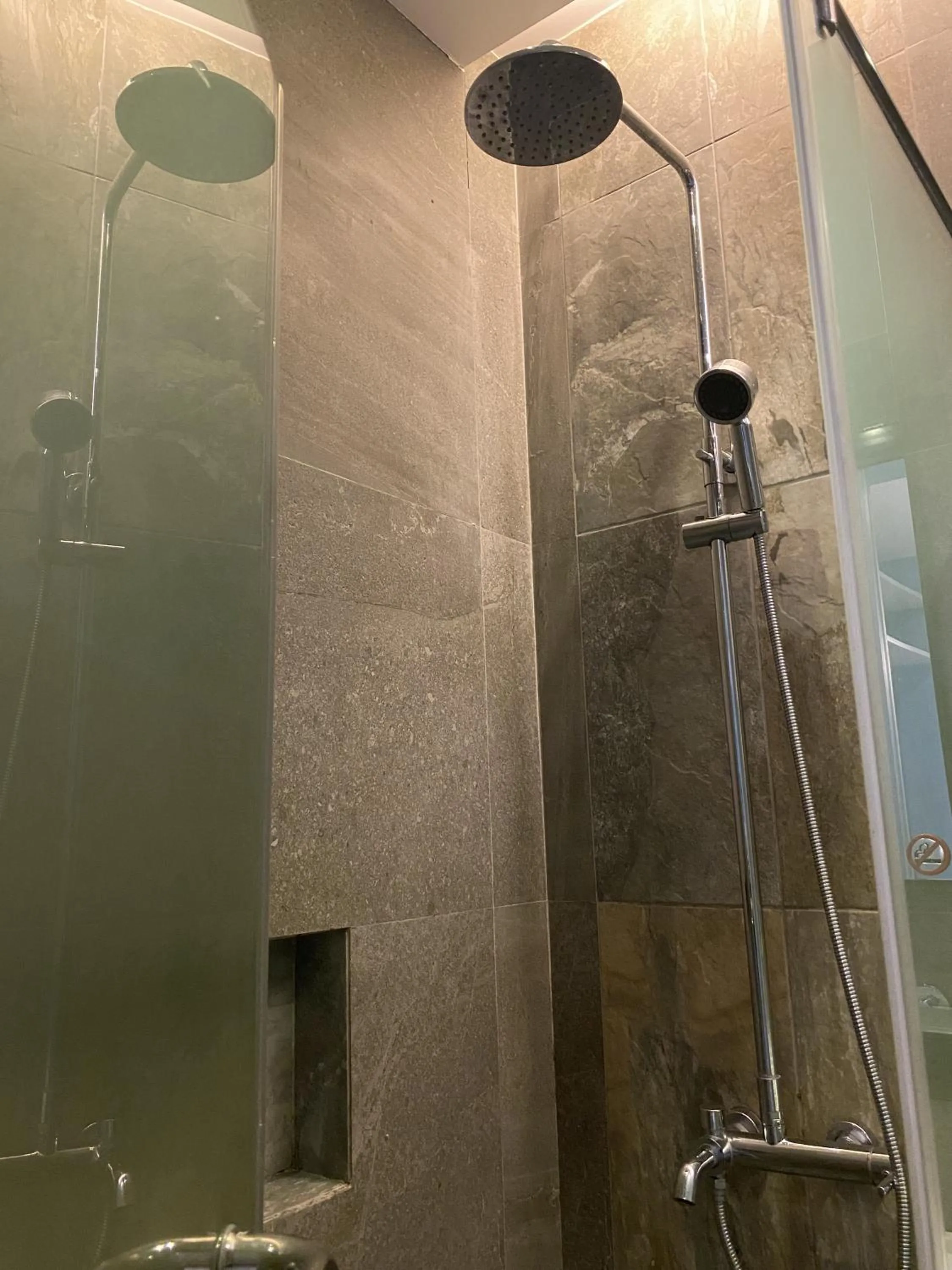 Shower in Solace Hotel