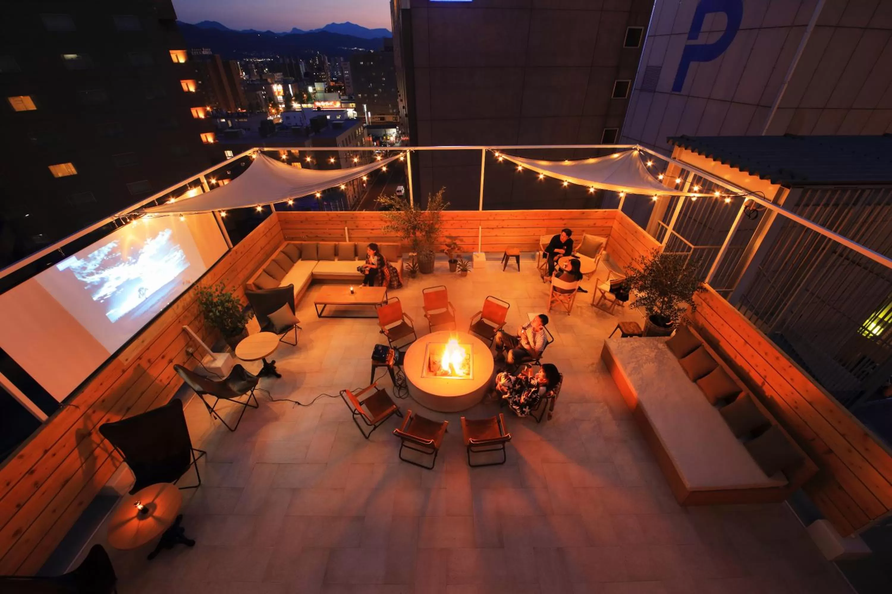 Balcony/Terrace in UNWIND HOTEL & BAR Sapporo