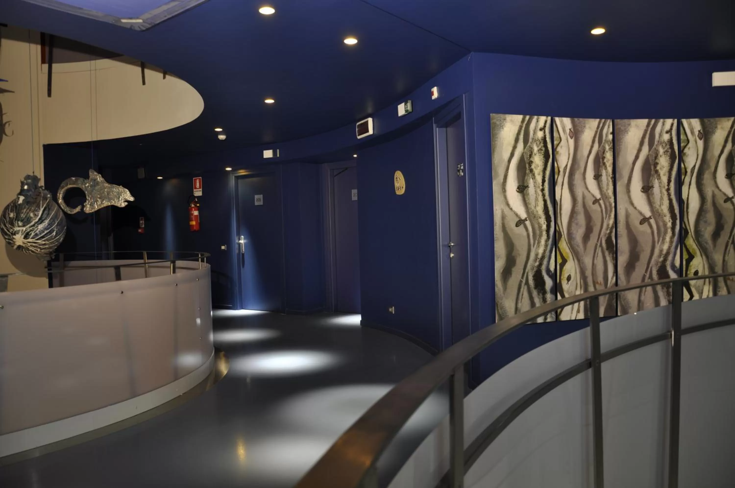 Lobby or reception in Hotel Poseidon