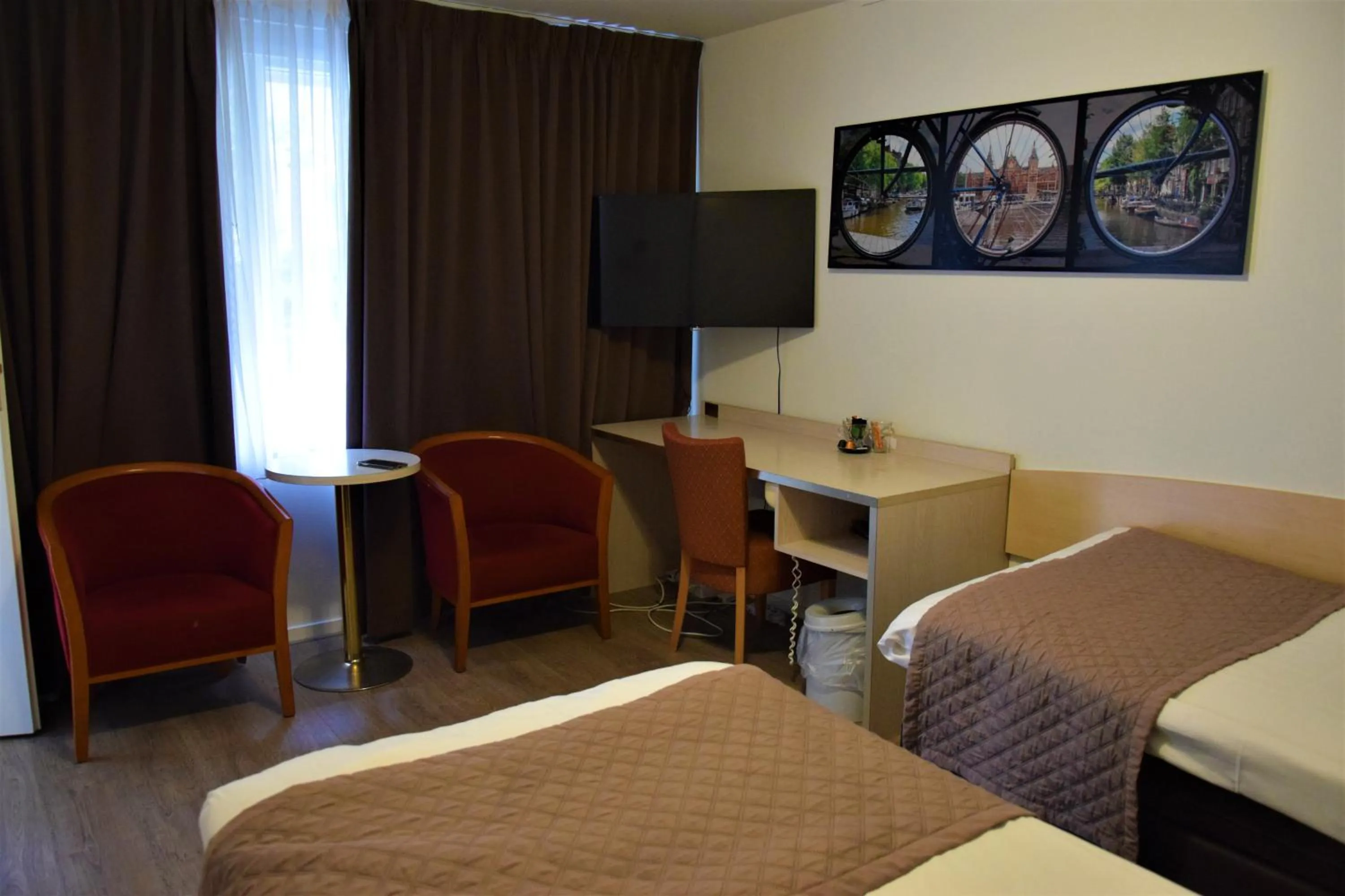 Coffee/tea facilities, Bed in Prinsengracht Hotel