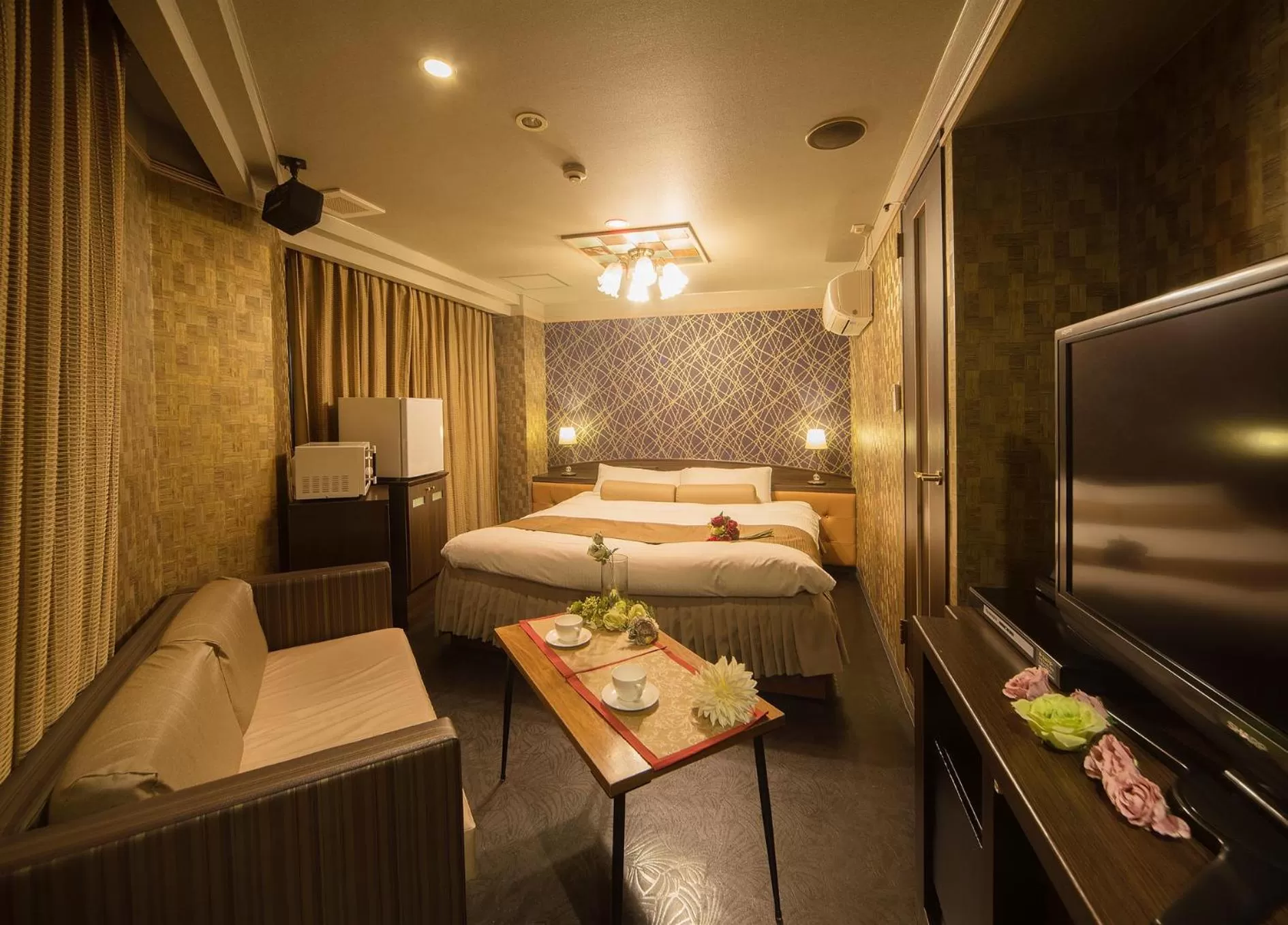 Photo of the whole room, Bed in Hotel Renaissance Sendai -Adult Only