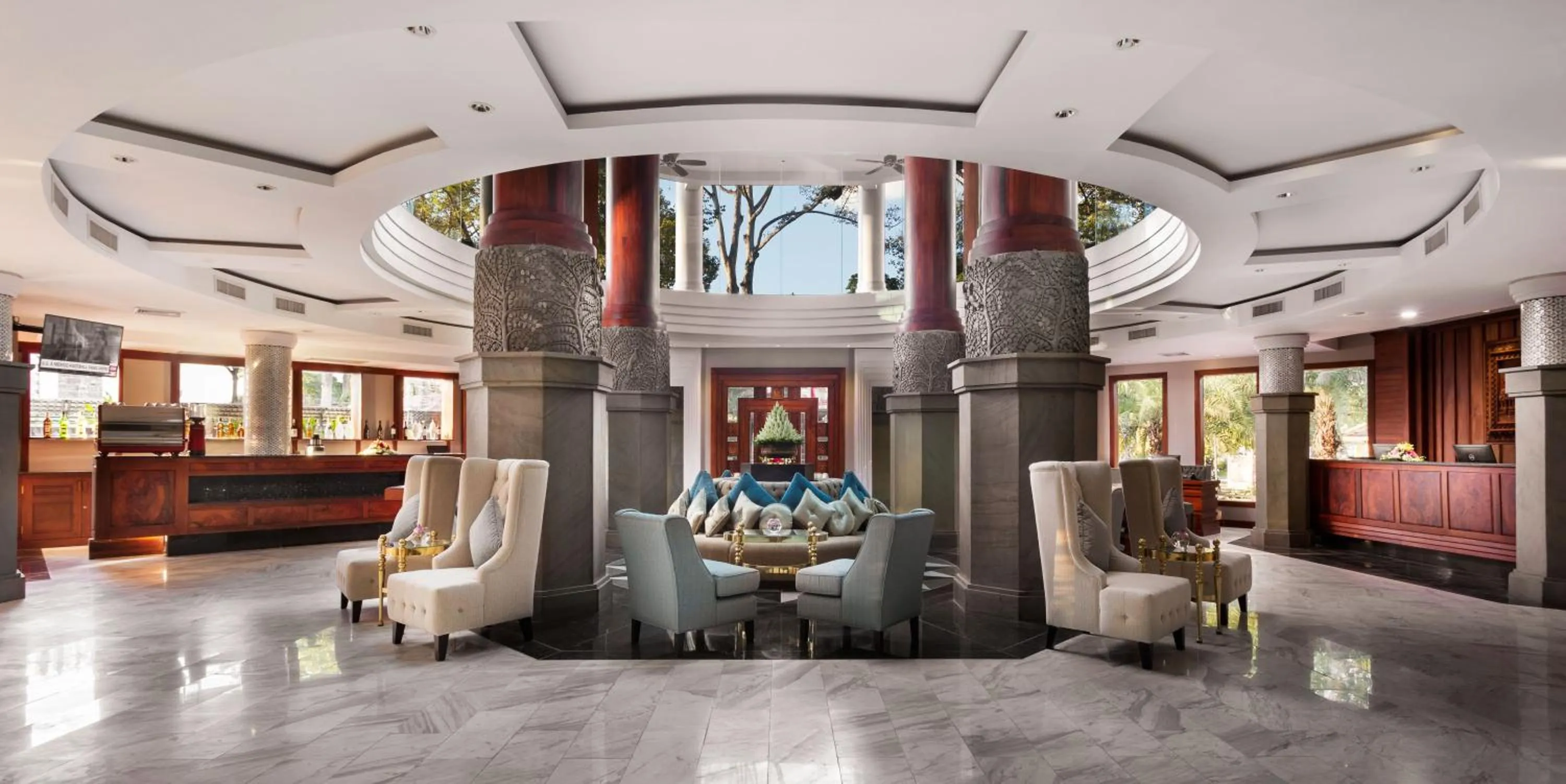 Lobby or reception in J7 Angkor Hotel