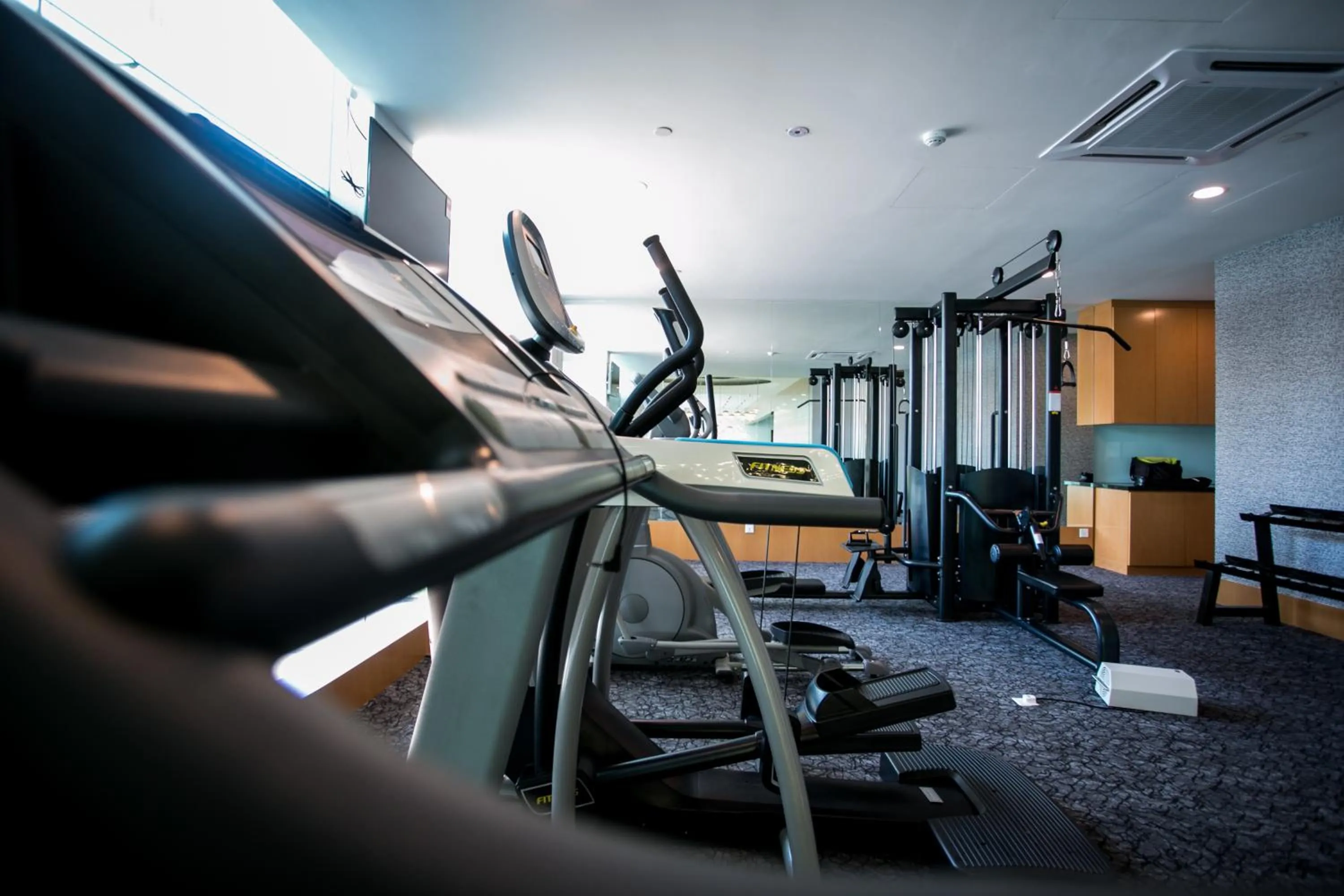 Fitness centre/facilities in V8 Hotel Johor Bahru