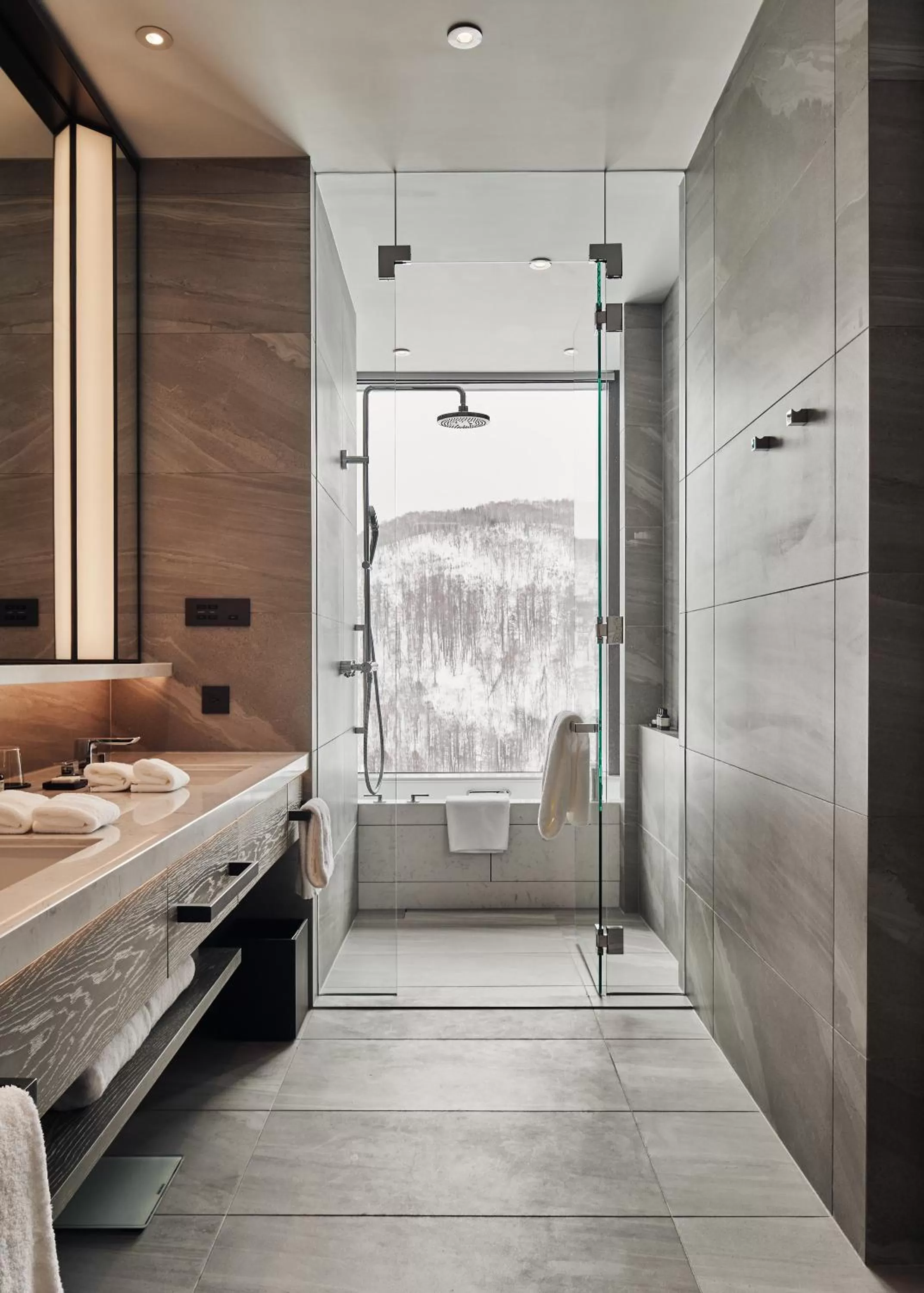 Shower in Park Hyatt Niseko Hanazono