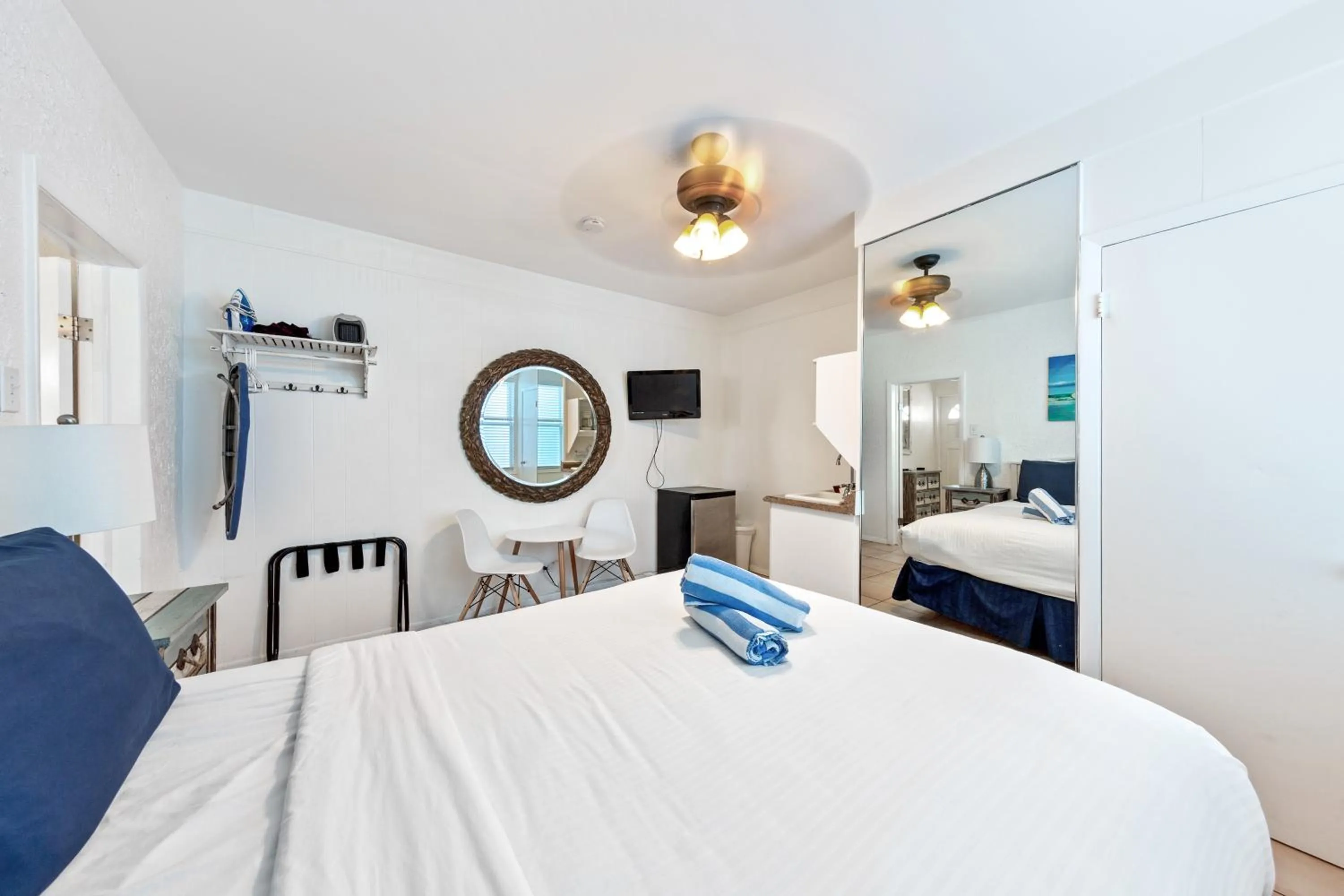 Bed in Wicker Guesthouse