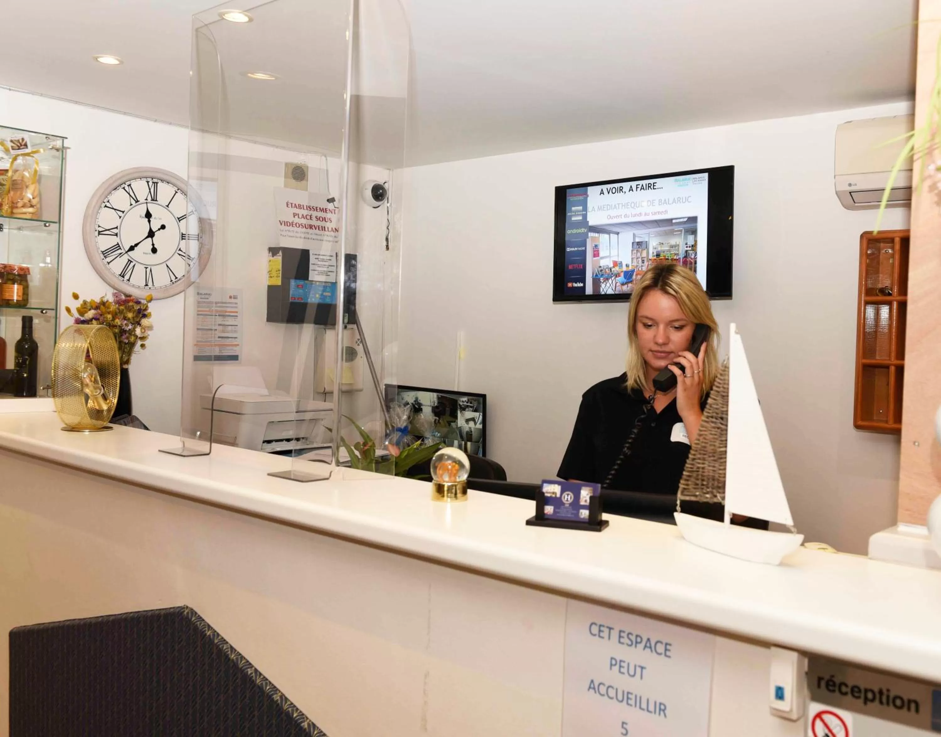 Staff in Azur Hôtel