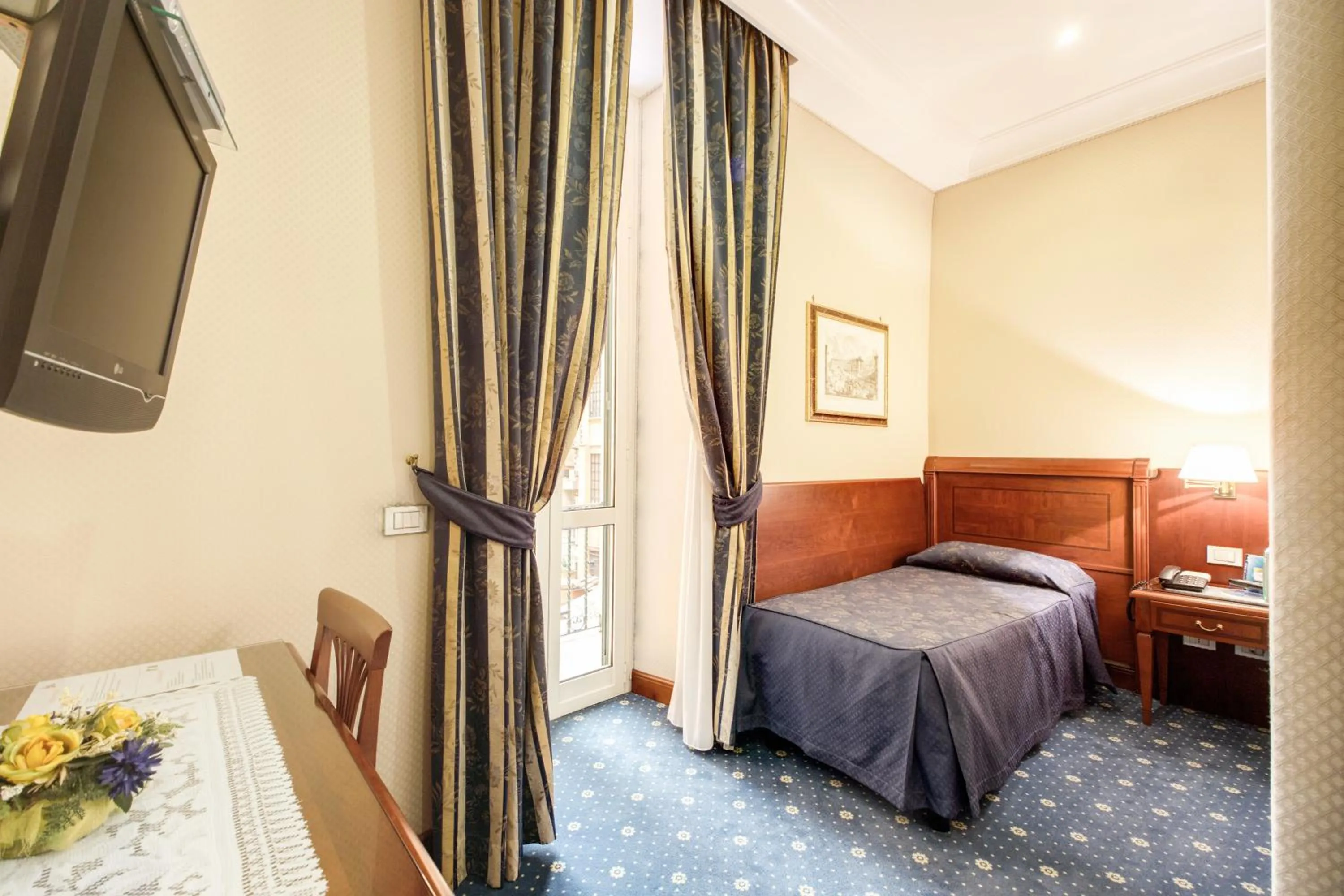 Bed in Hotel Artorius