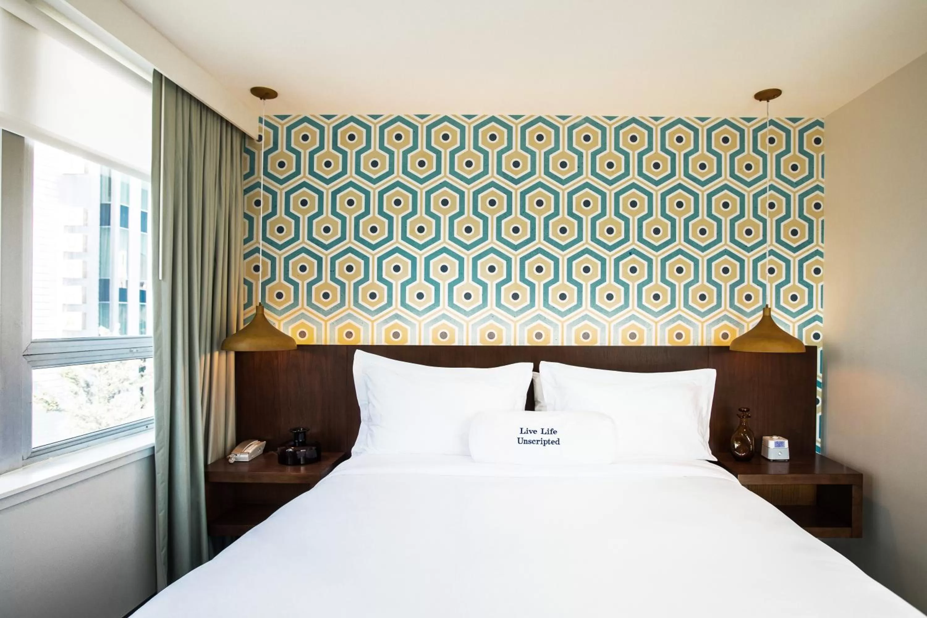 Bedroom, Bed in Unscripted Durham, Part of JDV by Hyatt