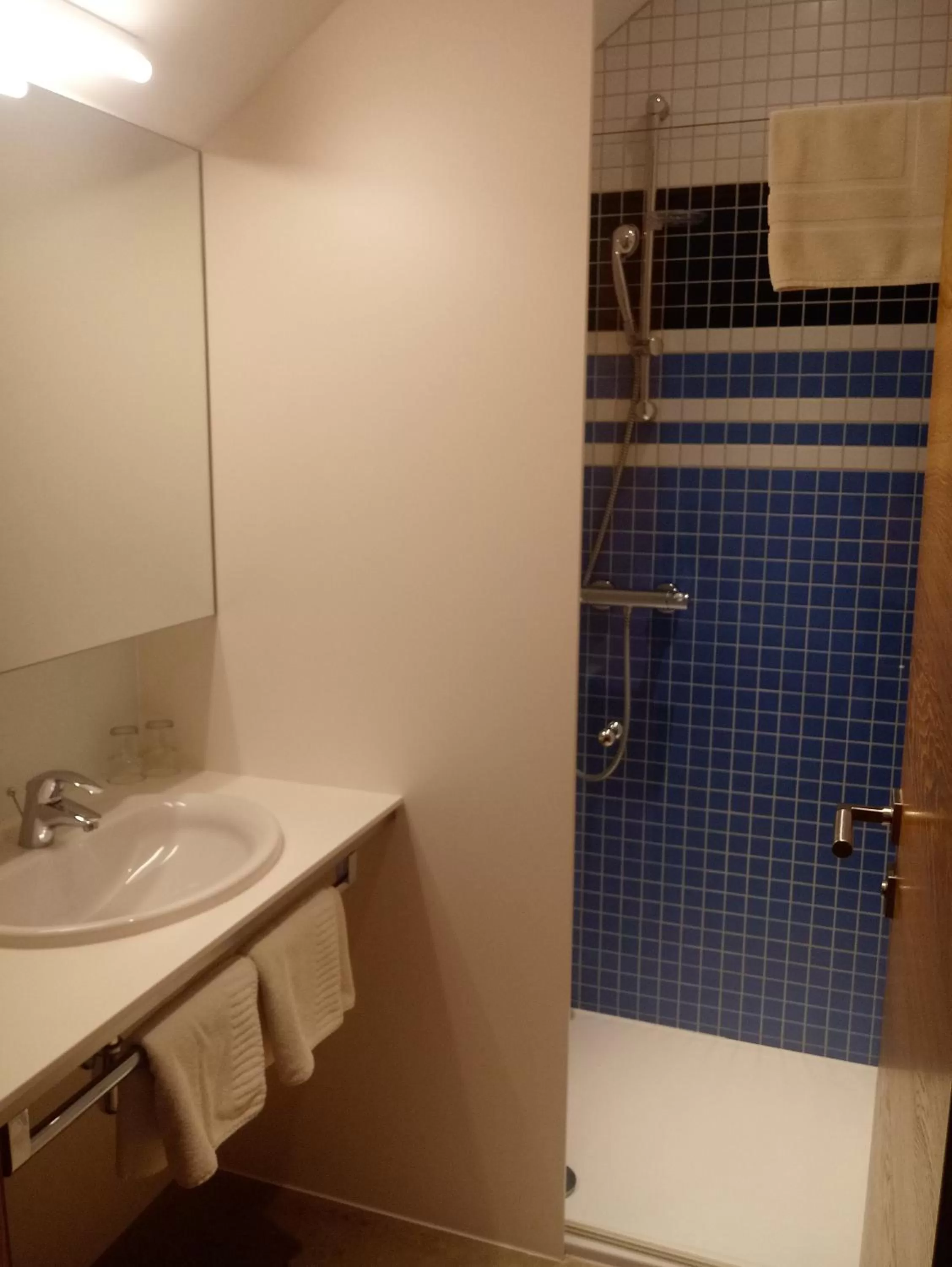 Shower in Hotel Eisenhuthaus