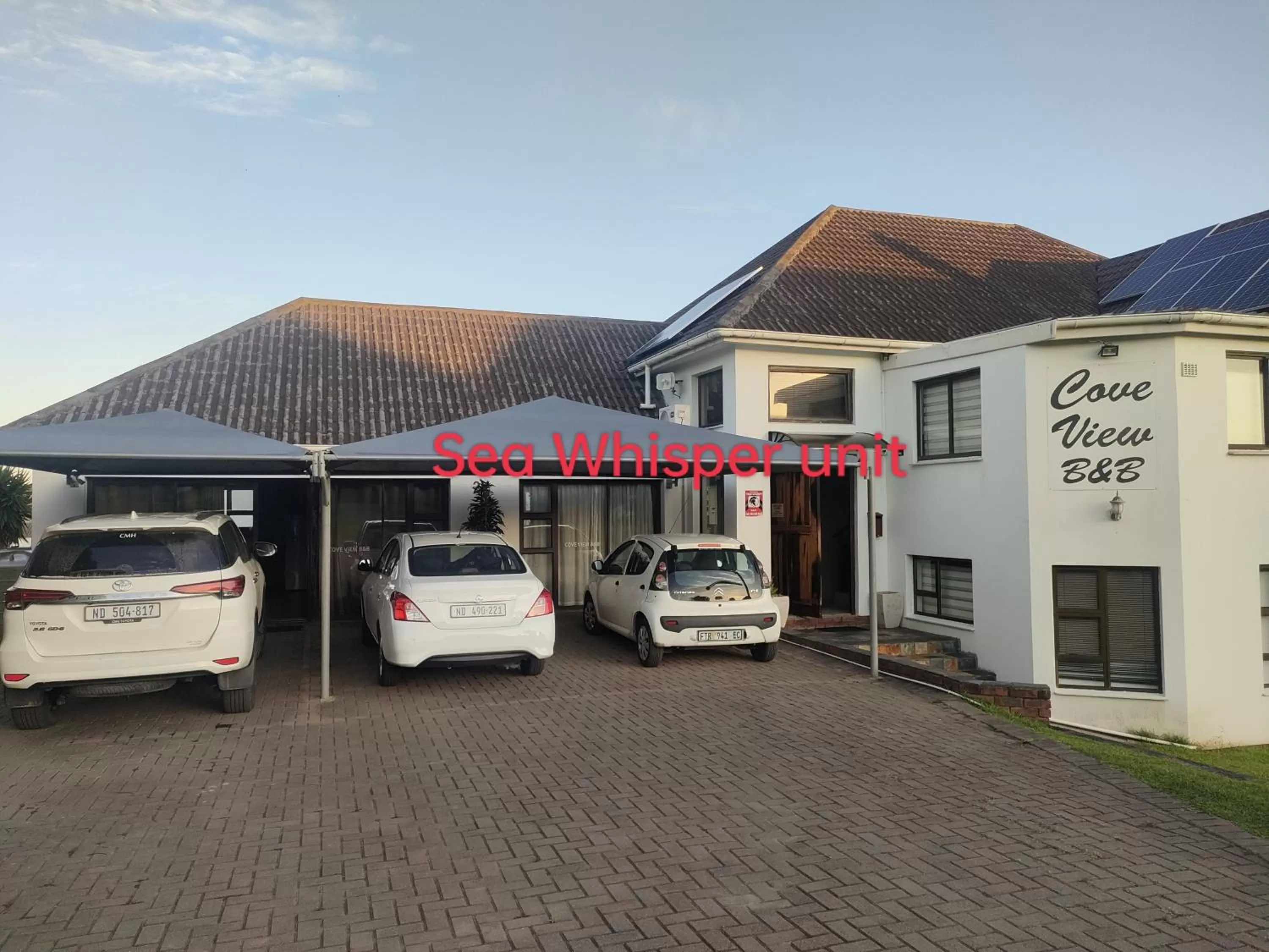 Property building in Cove View B&B