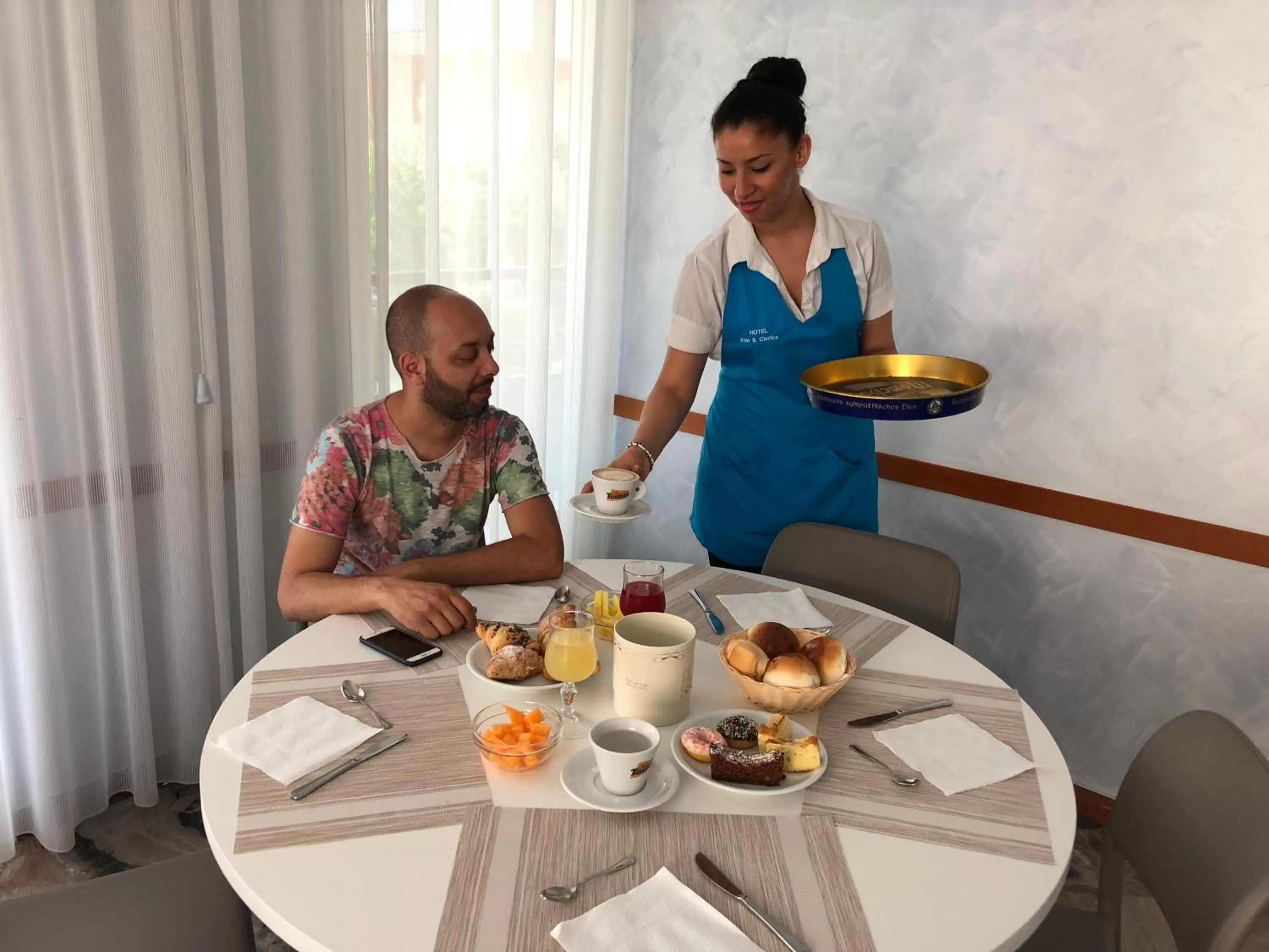 Staff in Beach Hotel Clerice