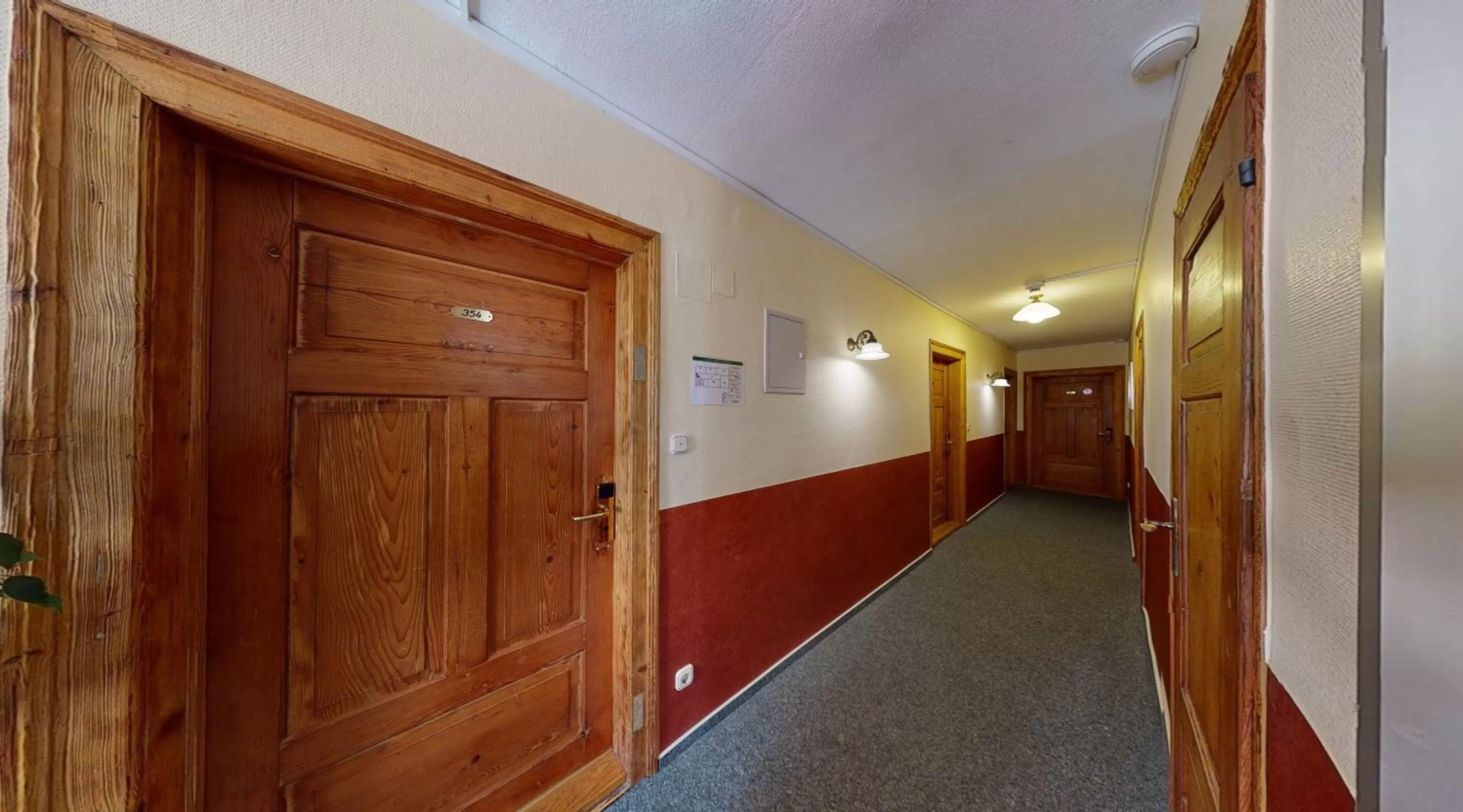 Decorative detail in Hotel Rothenburger Hof