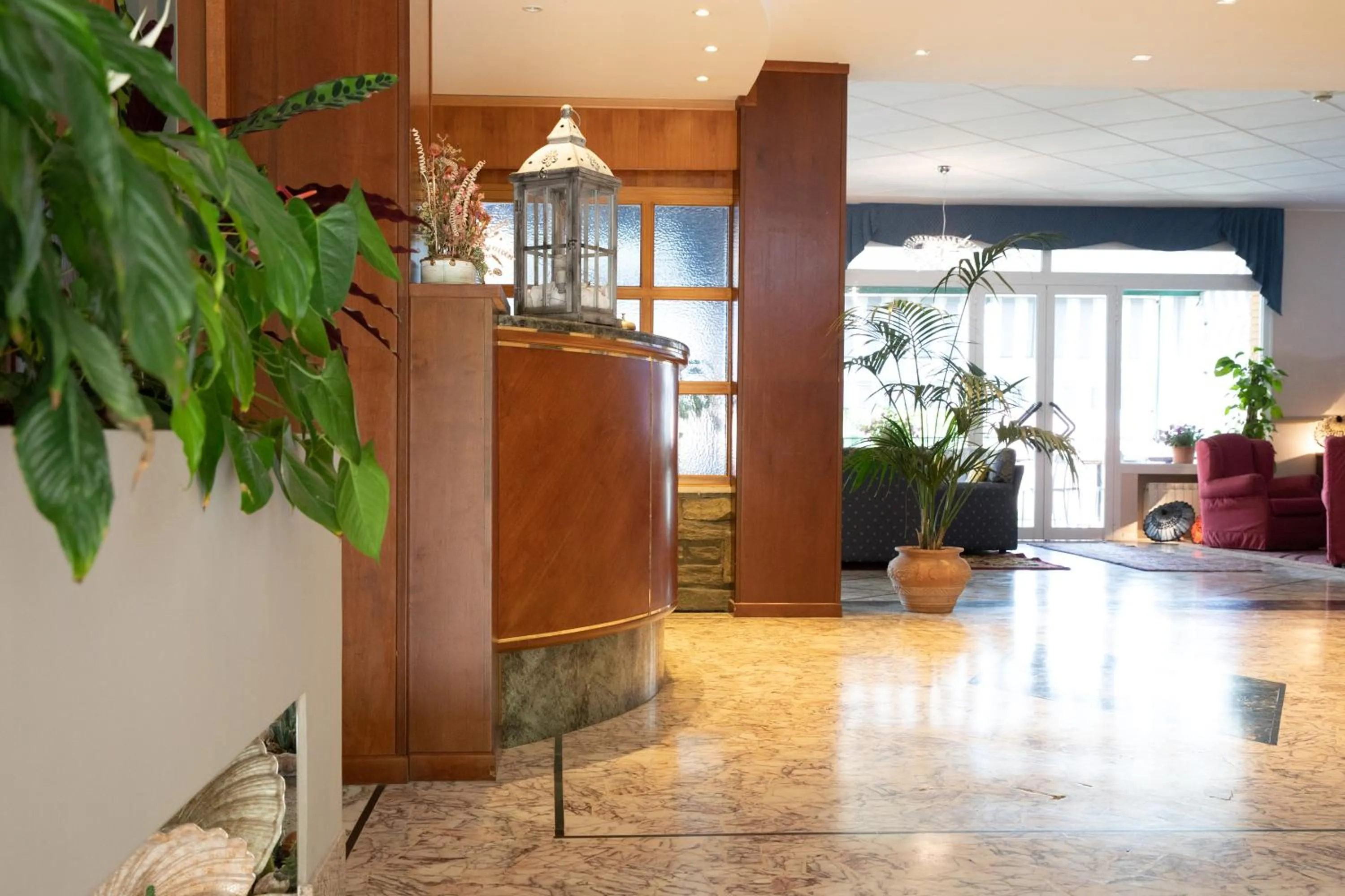 Lobby or reception in Hotel Ariston