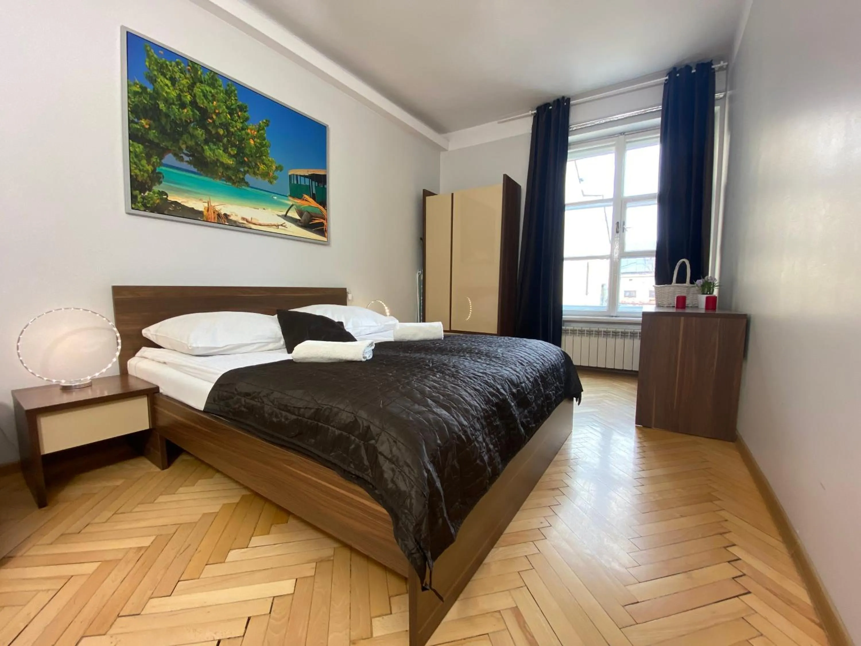 Bed in P&J Apartments Floriańska