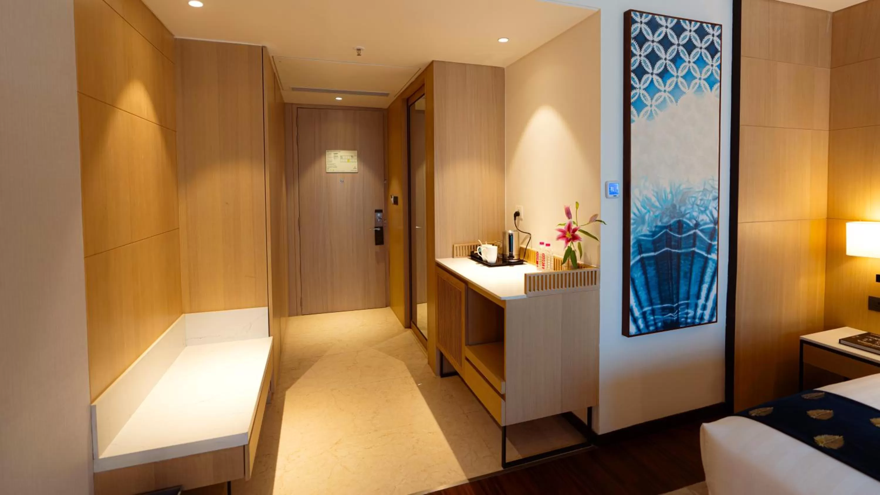 View (from property/room), Bed in Courtyard by Marriott Vadodara