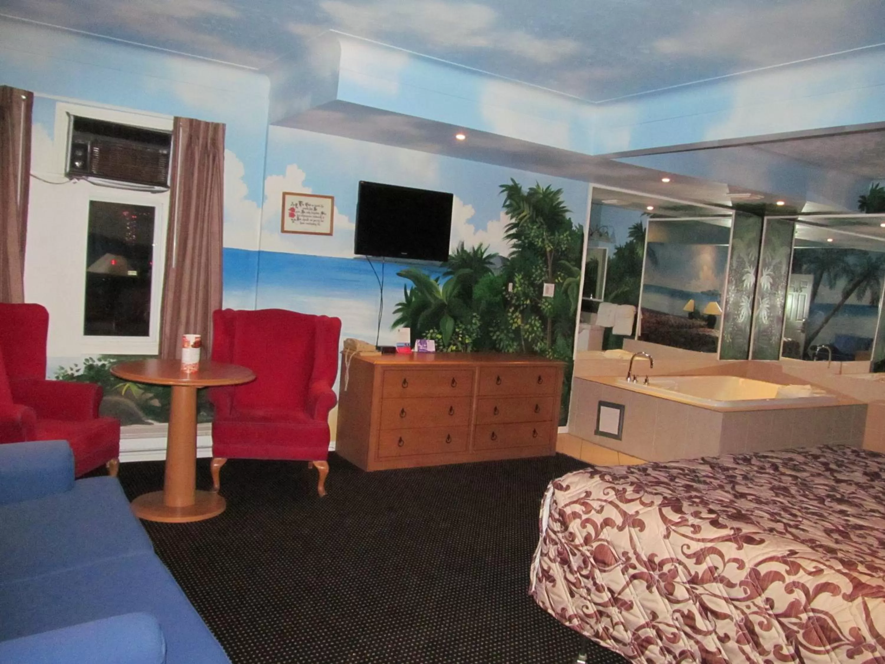 Photo of the whole room in Knights Inn London Ontario