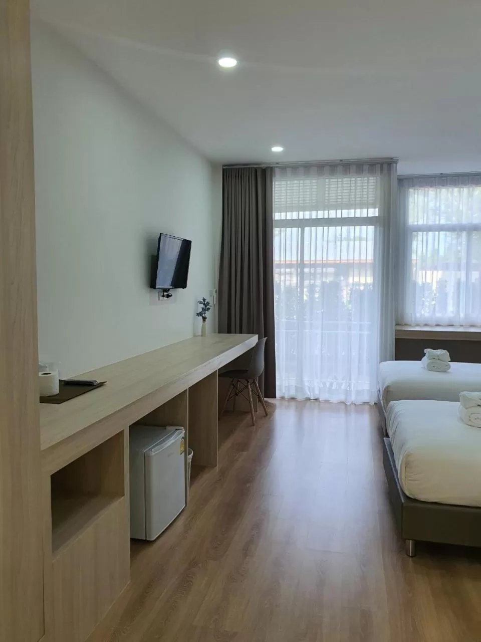 Bedroom, Bed in Lueangchan Orchid Hotel