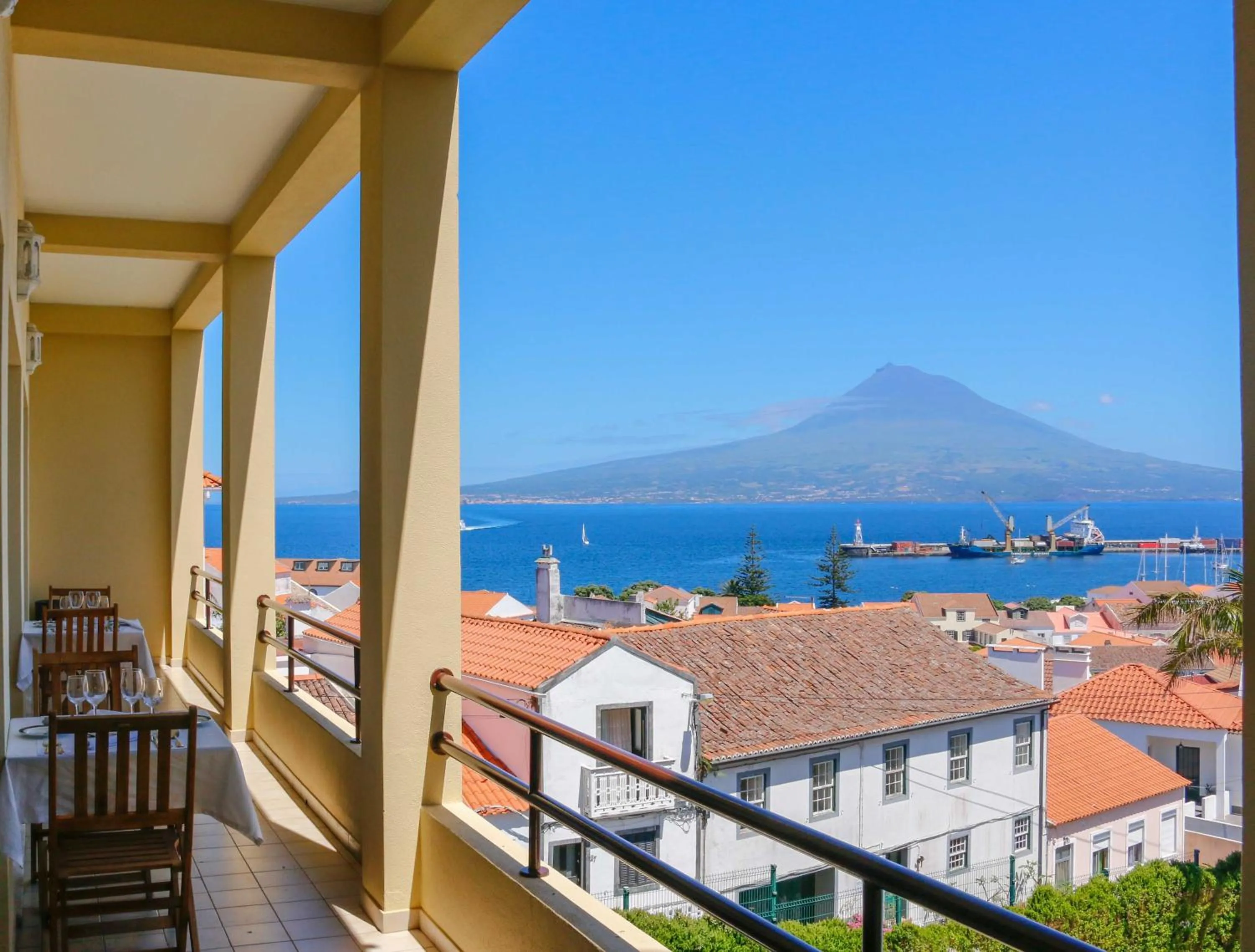 Balcony/Terrace in Hotel Horta