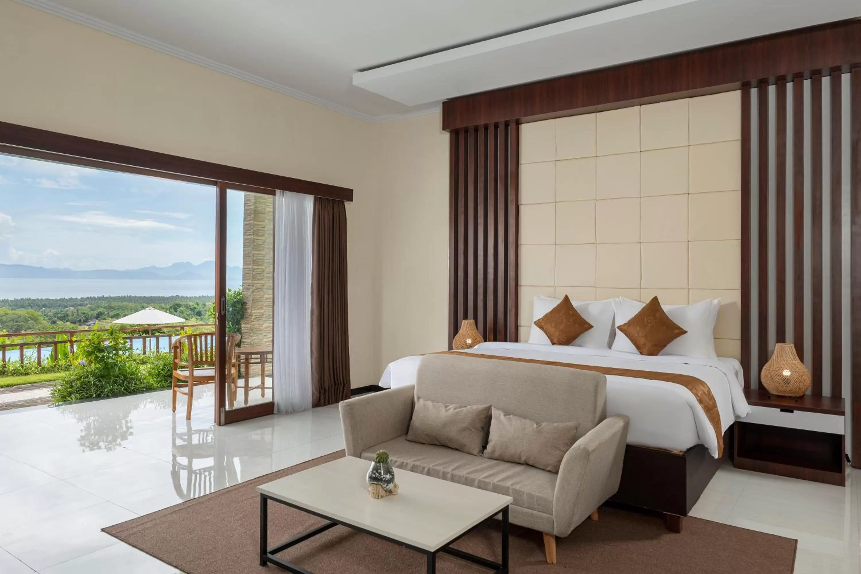 Photo of the whole room, Bed in Semabu Hills Hotel Nusa Penida