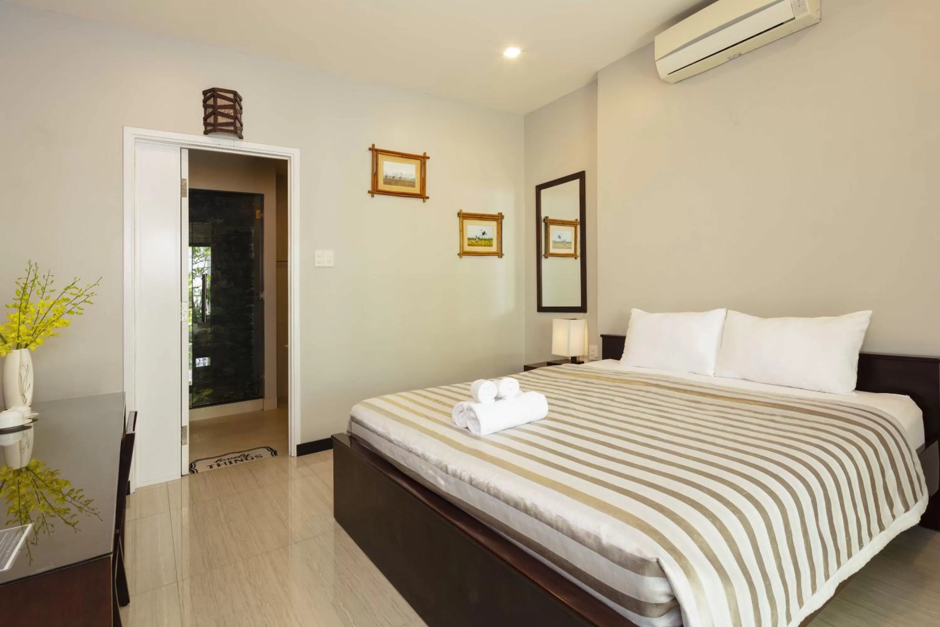 Bedroom, Bed in La Paloma Villa