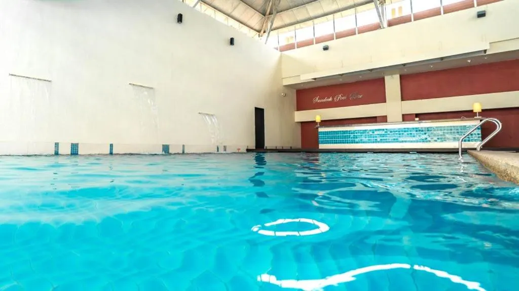 Swimming pool in The Klagan Regency 1Borneo