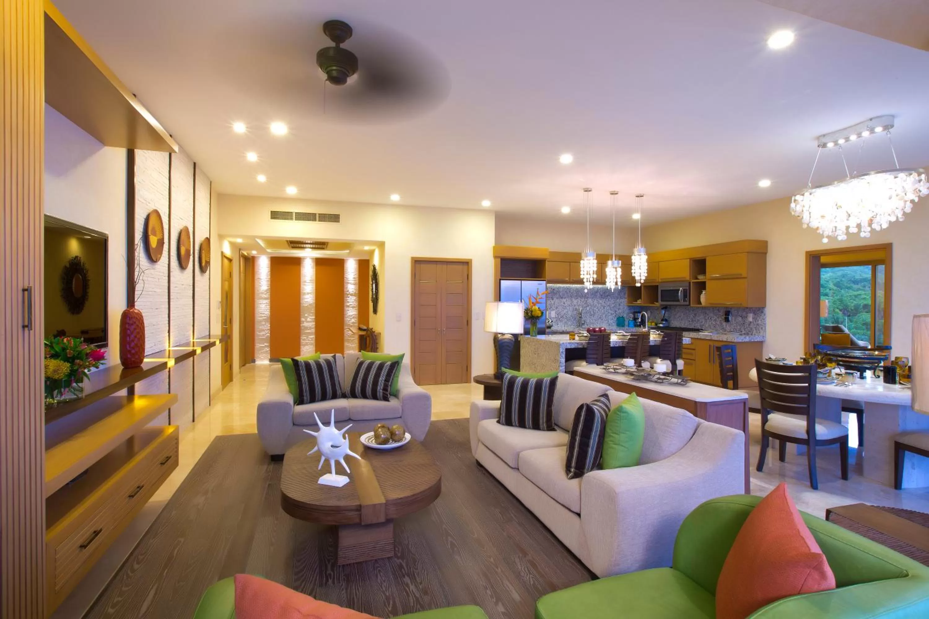 Living room in Garza Blanca Preserve Resort & Spa