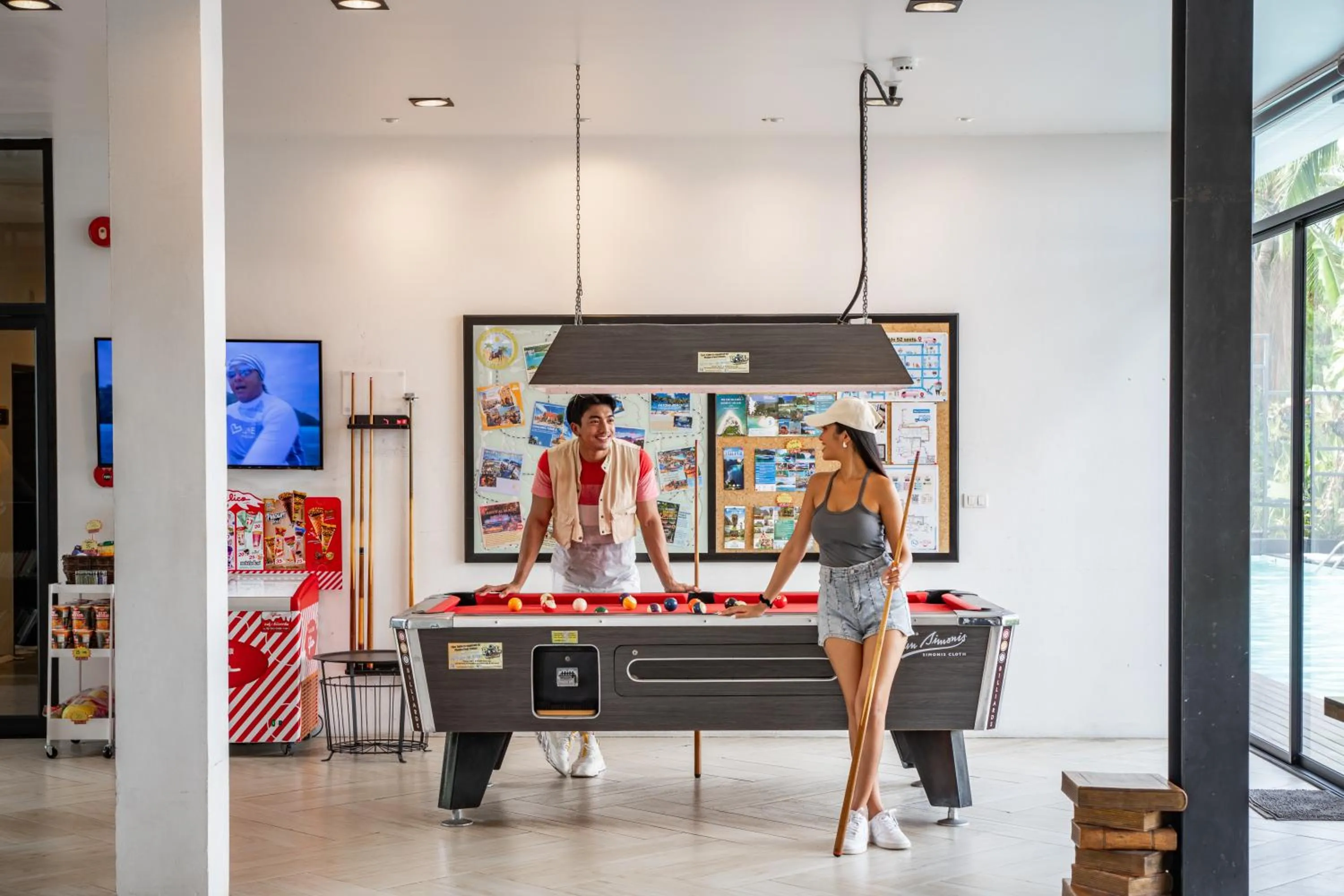 Lobby or reception in Book a Bed Poshtel - SHA Plus