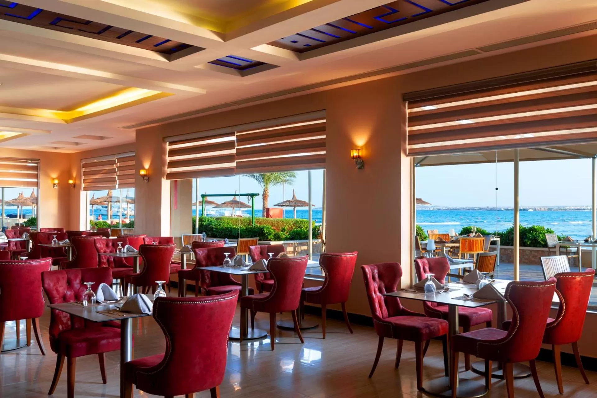 Restaurant/places to eat in Beach Albatros Aqua Park - Hurghada