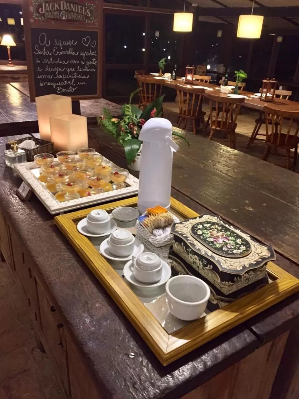 Food close-up in Hotel Santa Esmeralda