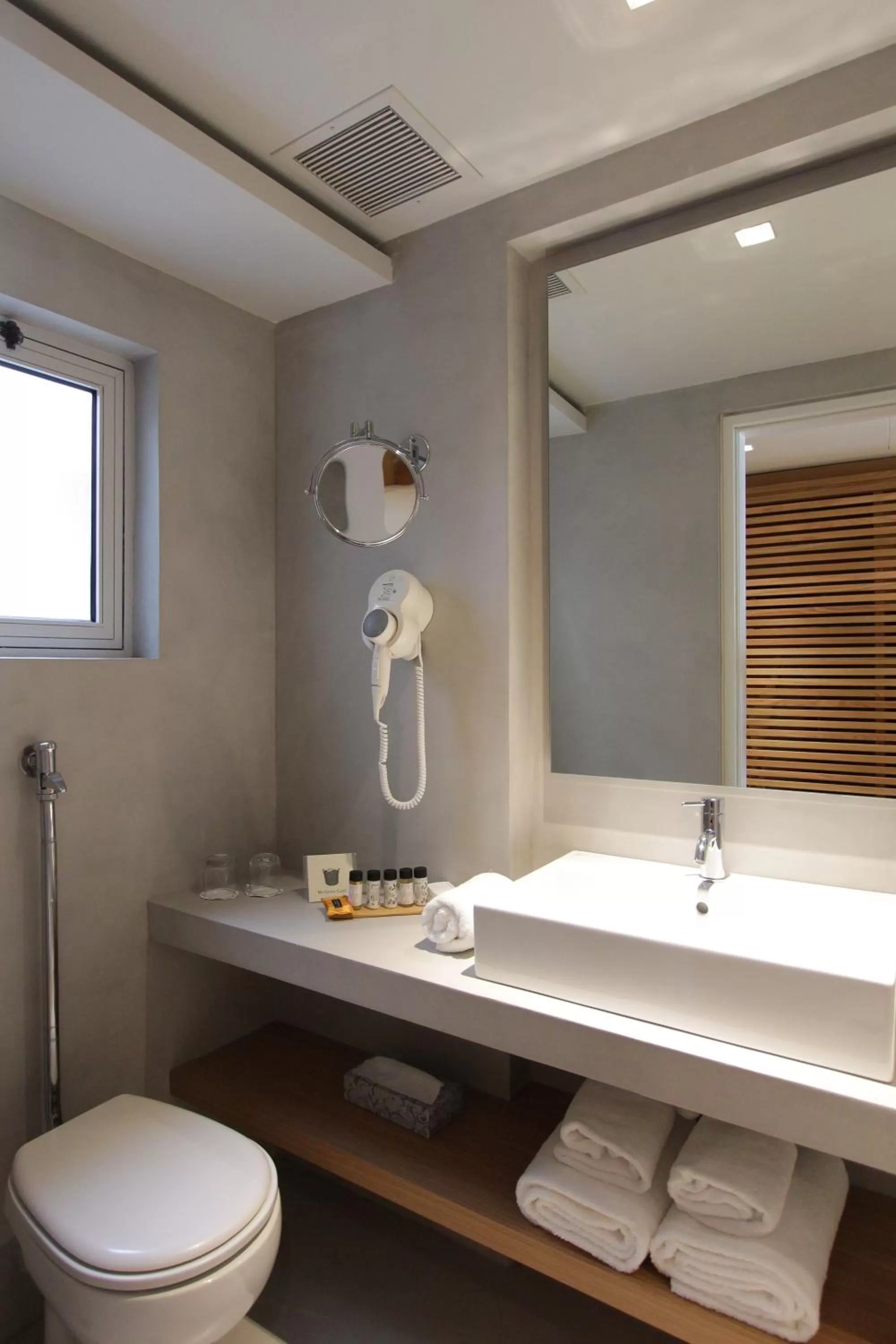 Bathroom in Golden Age Athens Hotel