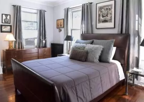 Bed in Gardner Farm Inn