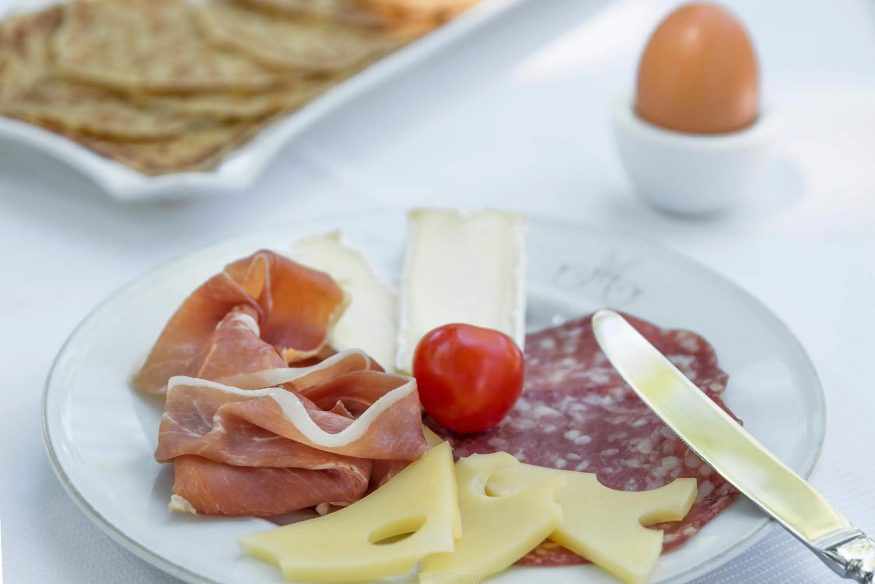 Breakfast in Hôtel la Magnaneraie