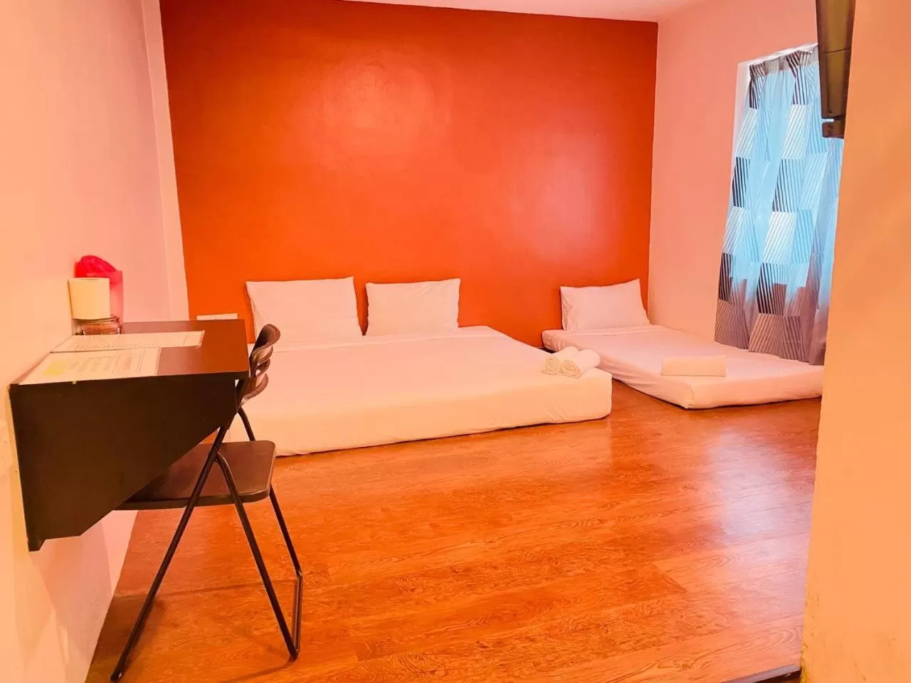 Bed in Orange Hotel Segamat