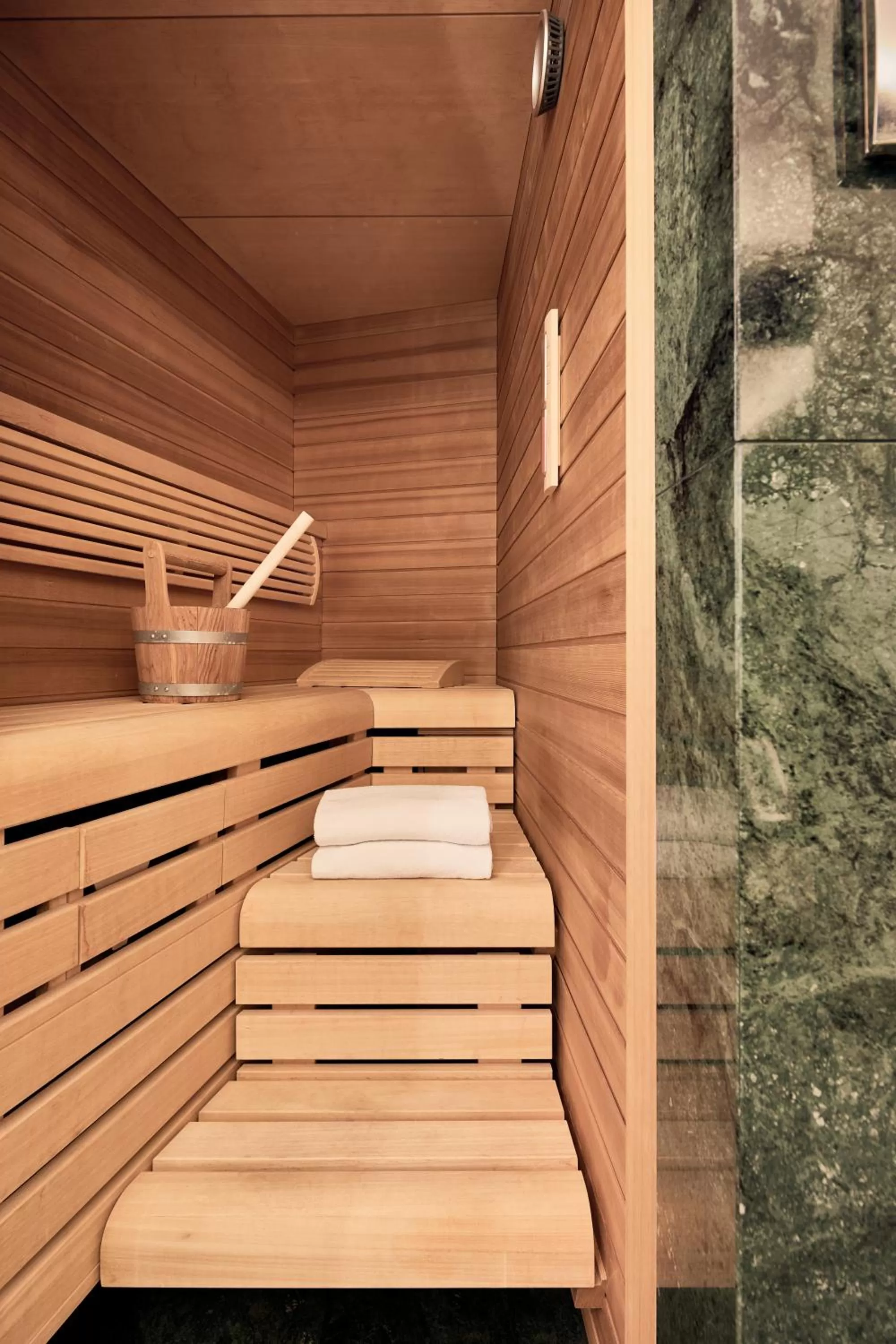 Sauna in The Dolder Grand - City and Spa Resort Zurich