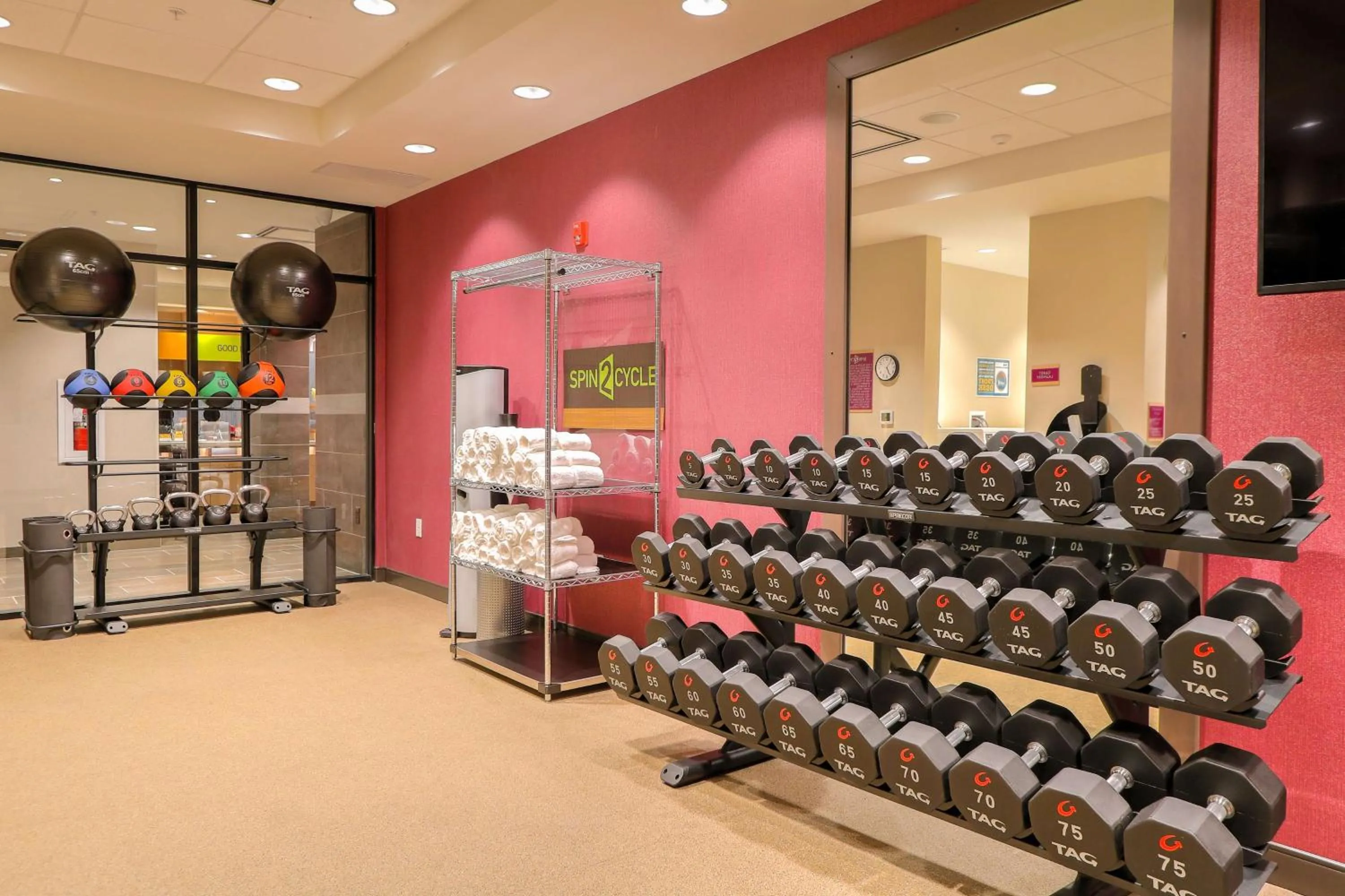 Fitness centre/facilities in Home2 Suites By Hilton Alcoa Knoxville Airport