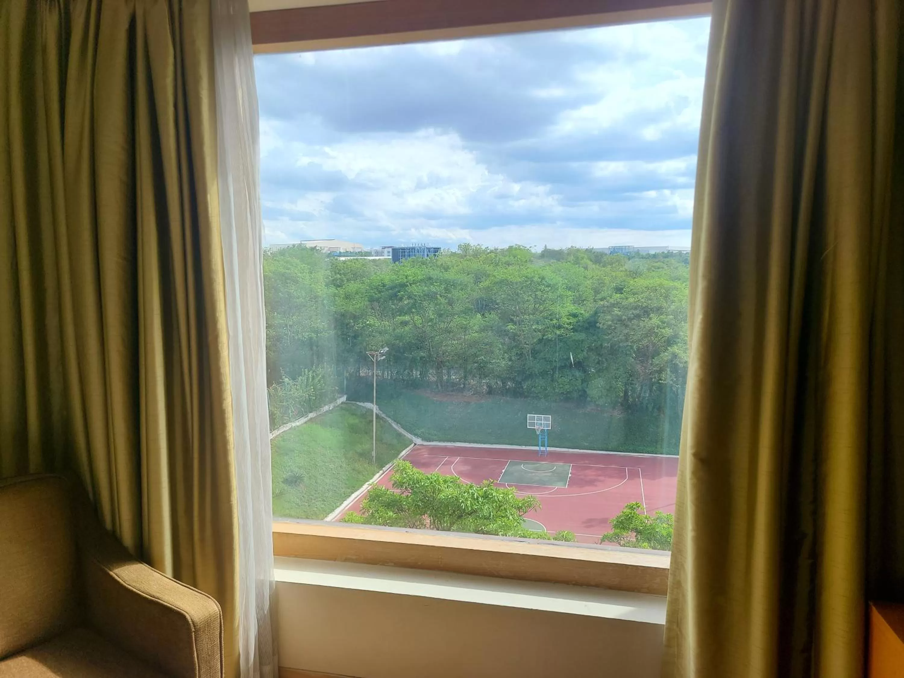 City view in Novotel Hyderabad Airport