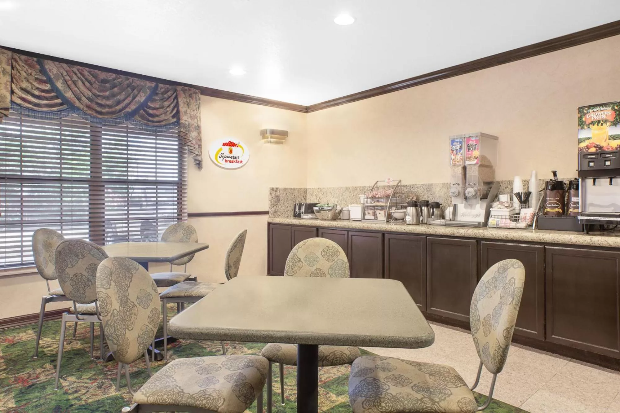 Continental breakfast in Super 8 by Wyndham Corpus Christi