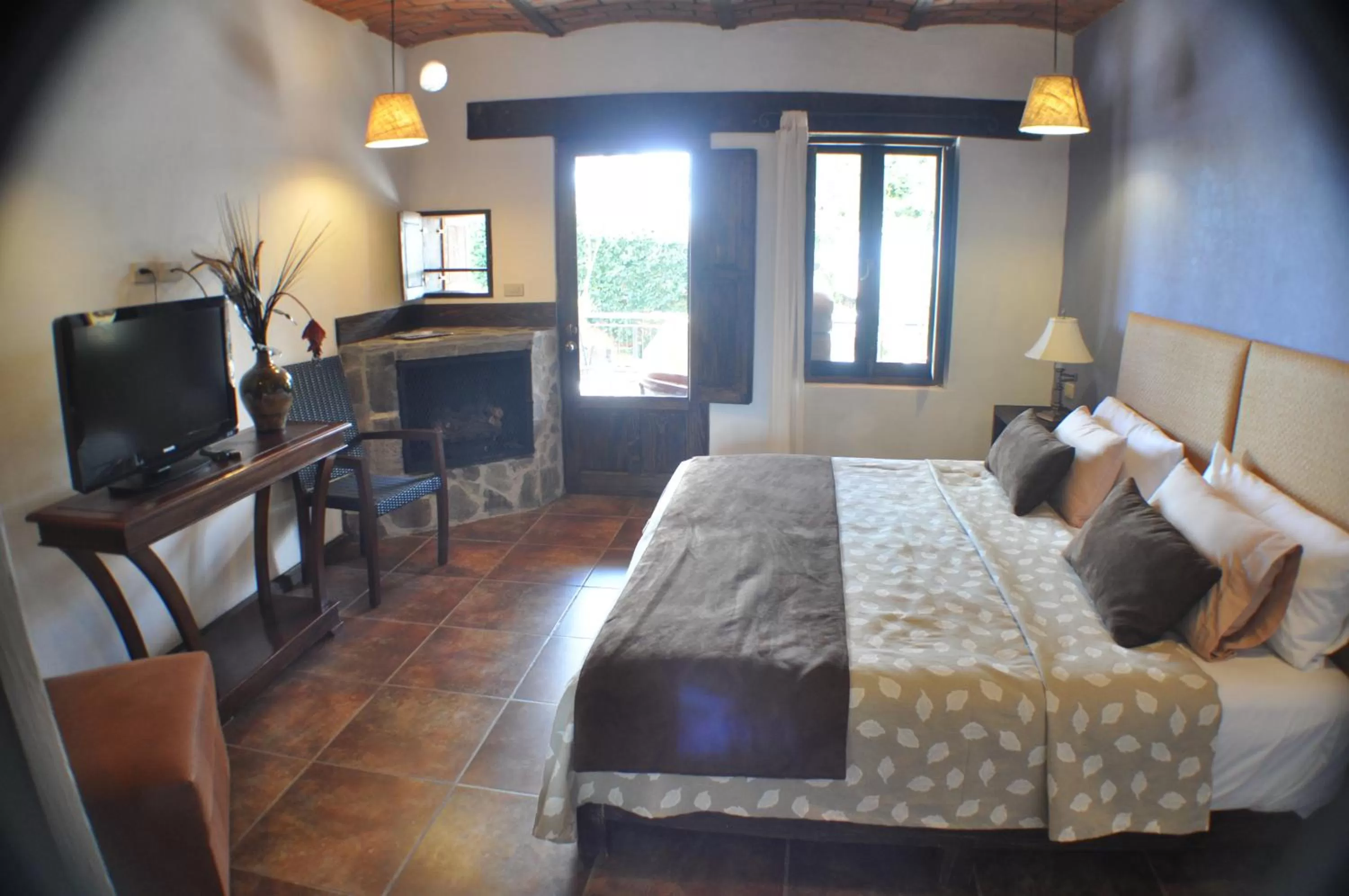 Bed in Hotel Villa Cassis