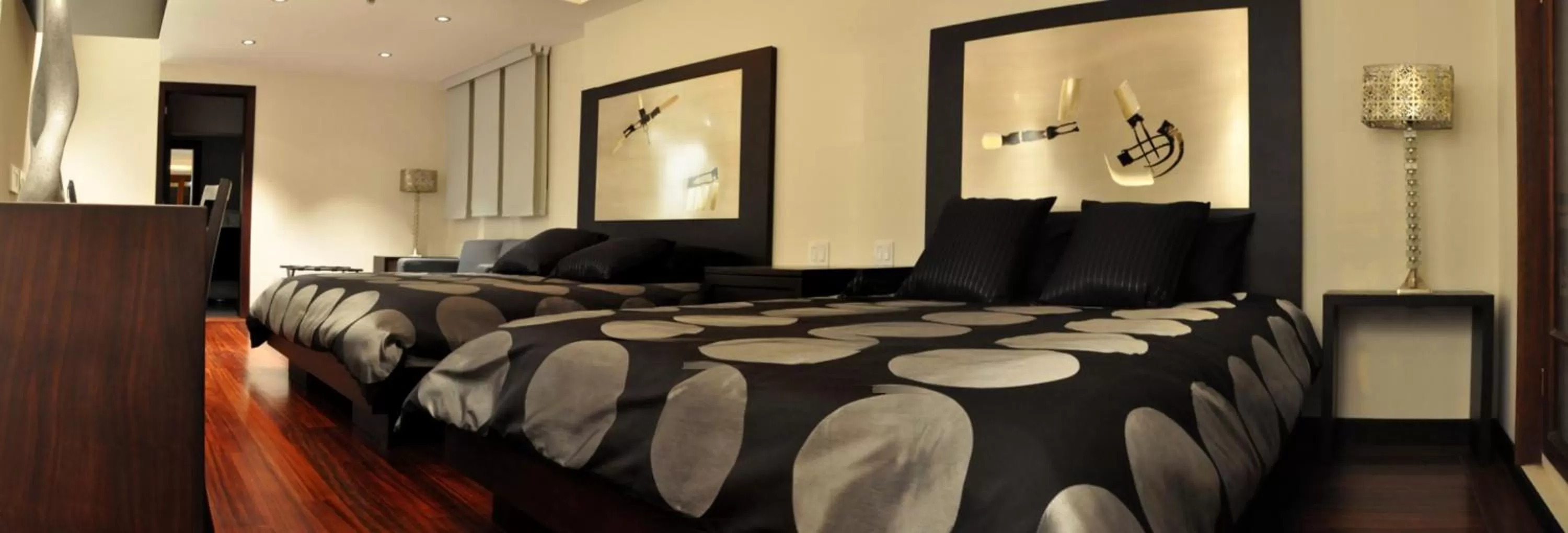 Bed in Ikala Quito Boutique Hotel