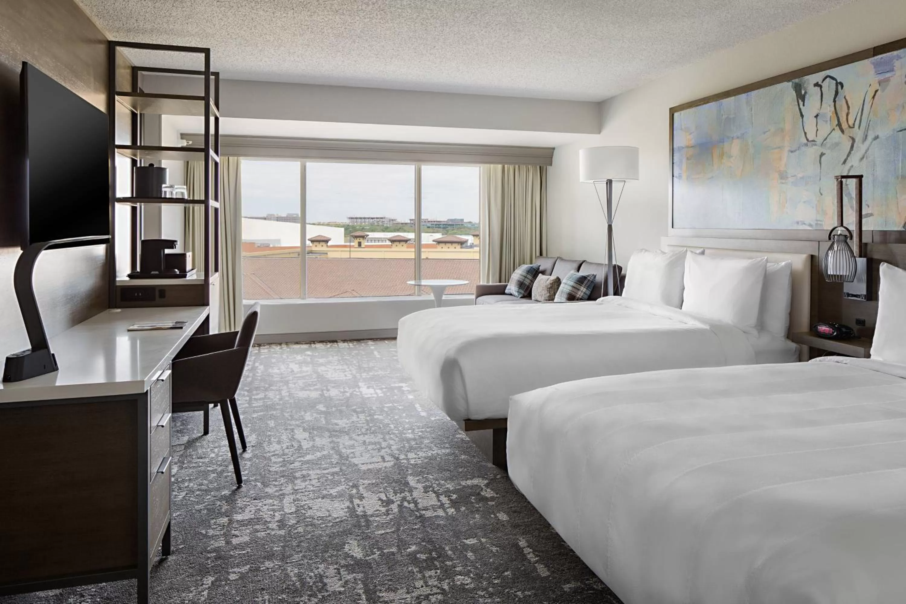 Bedroom, Bed in Marriott Dallas Las Colinas